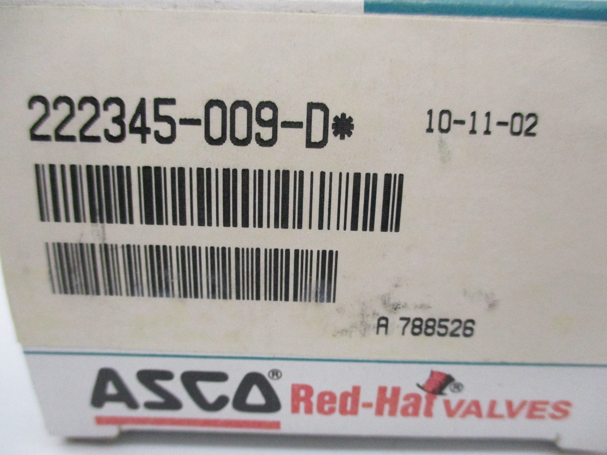 ASCO 222345-009D 120/60 100/50 NSMP