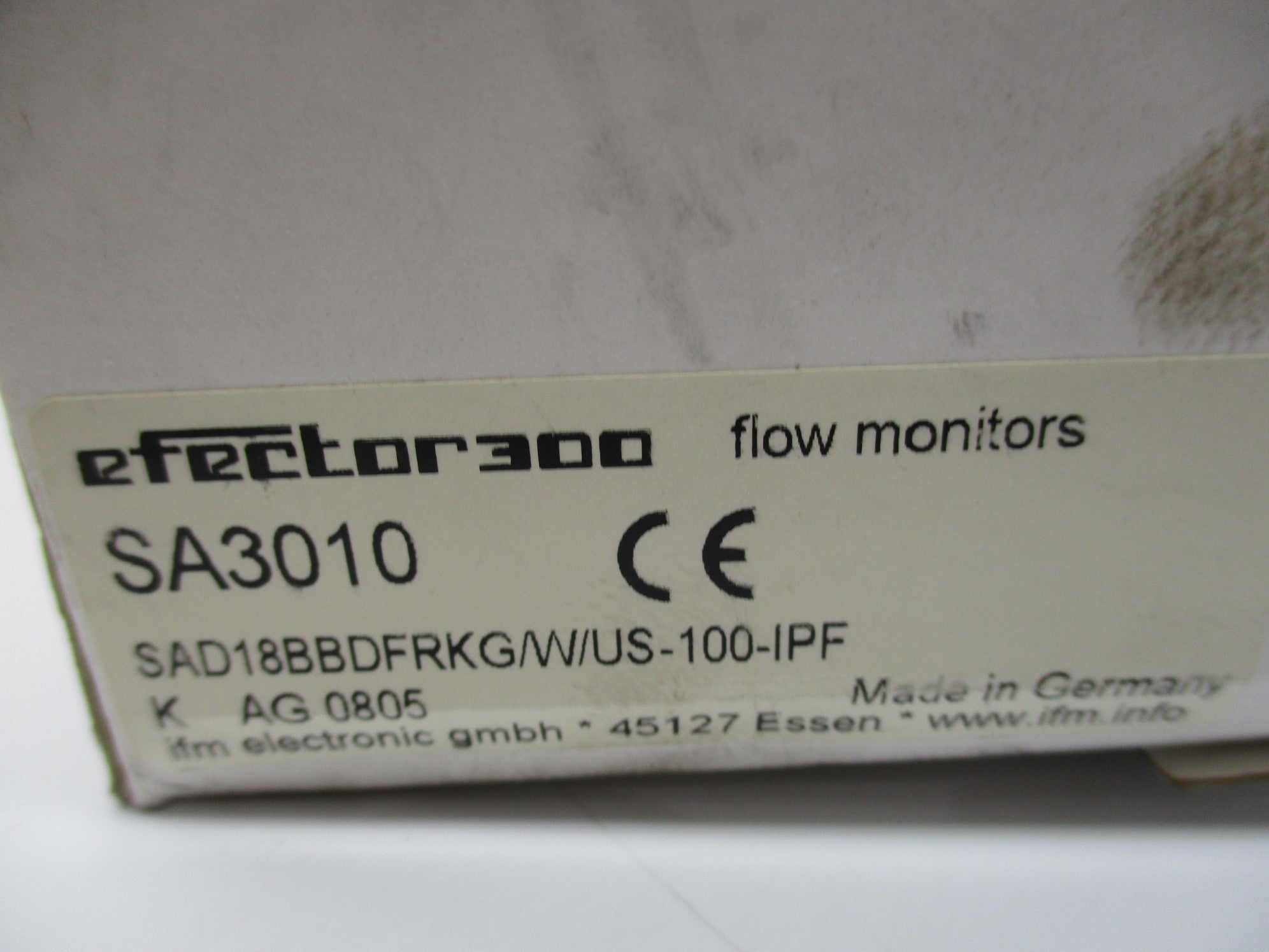 IFM EFECTOR SA3010 NSMP