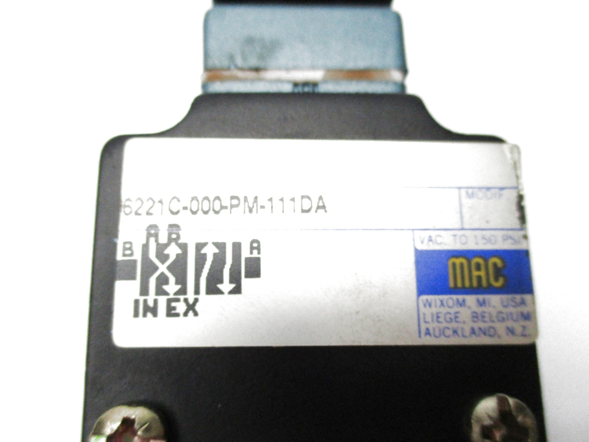 MAC 6221C-000-PM-111DA 120/60 110/50 25-150PSI NSMP