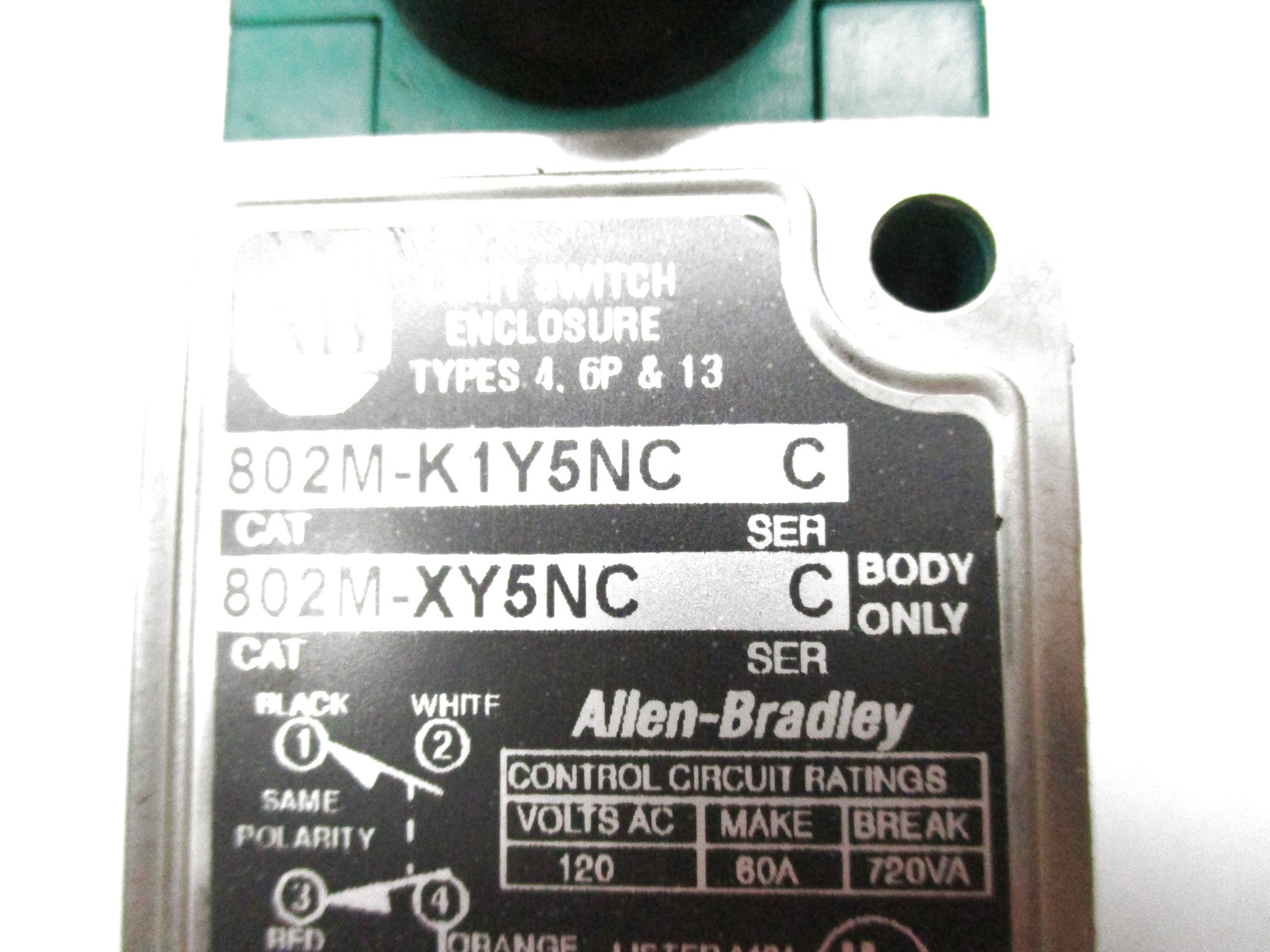 INDUSTRIAL SPARE PART 802M-K1Y5NC SER. C (BR/WH) NSMP