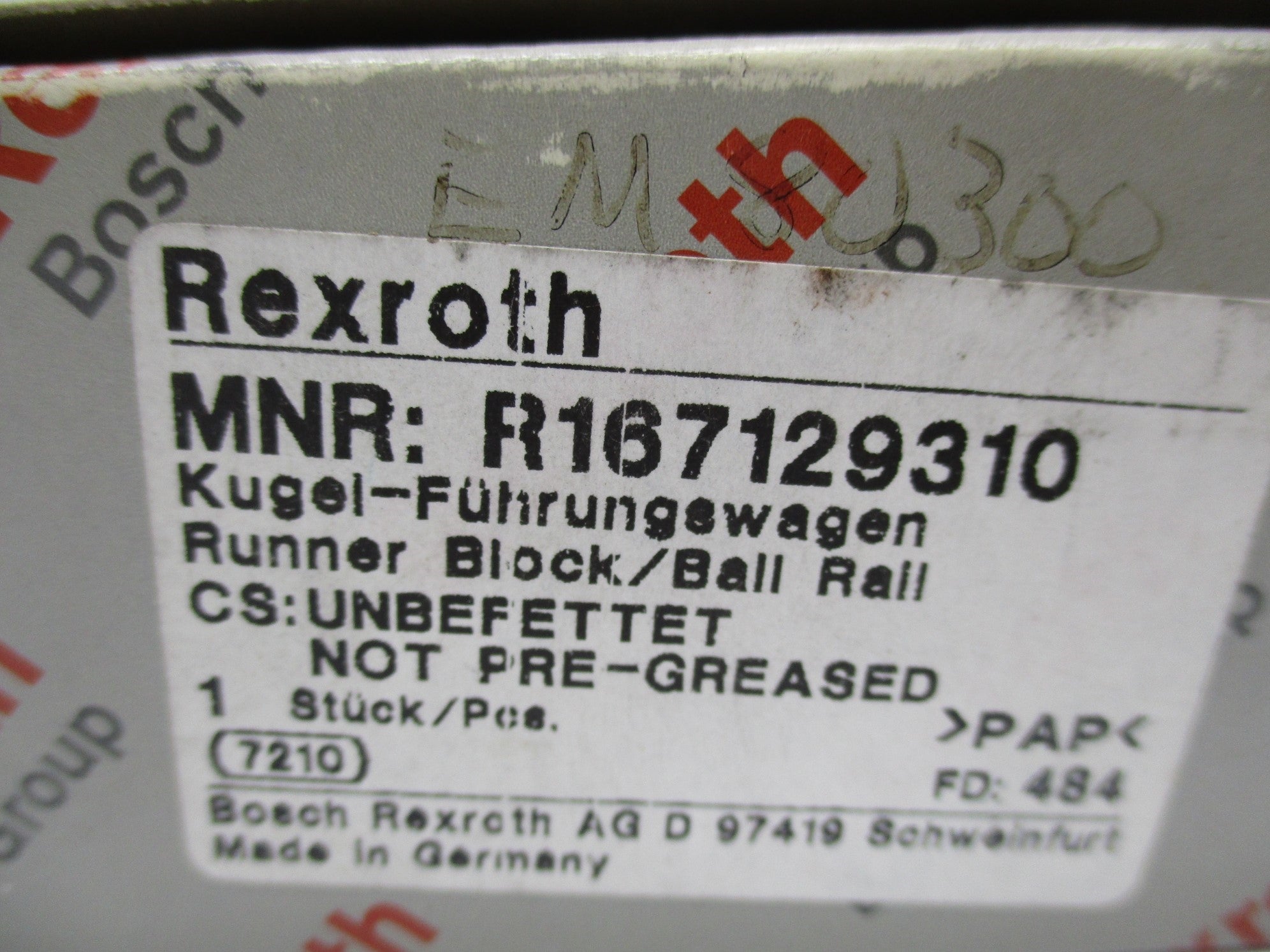 REXROTH R167129310 NSMP