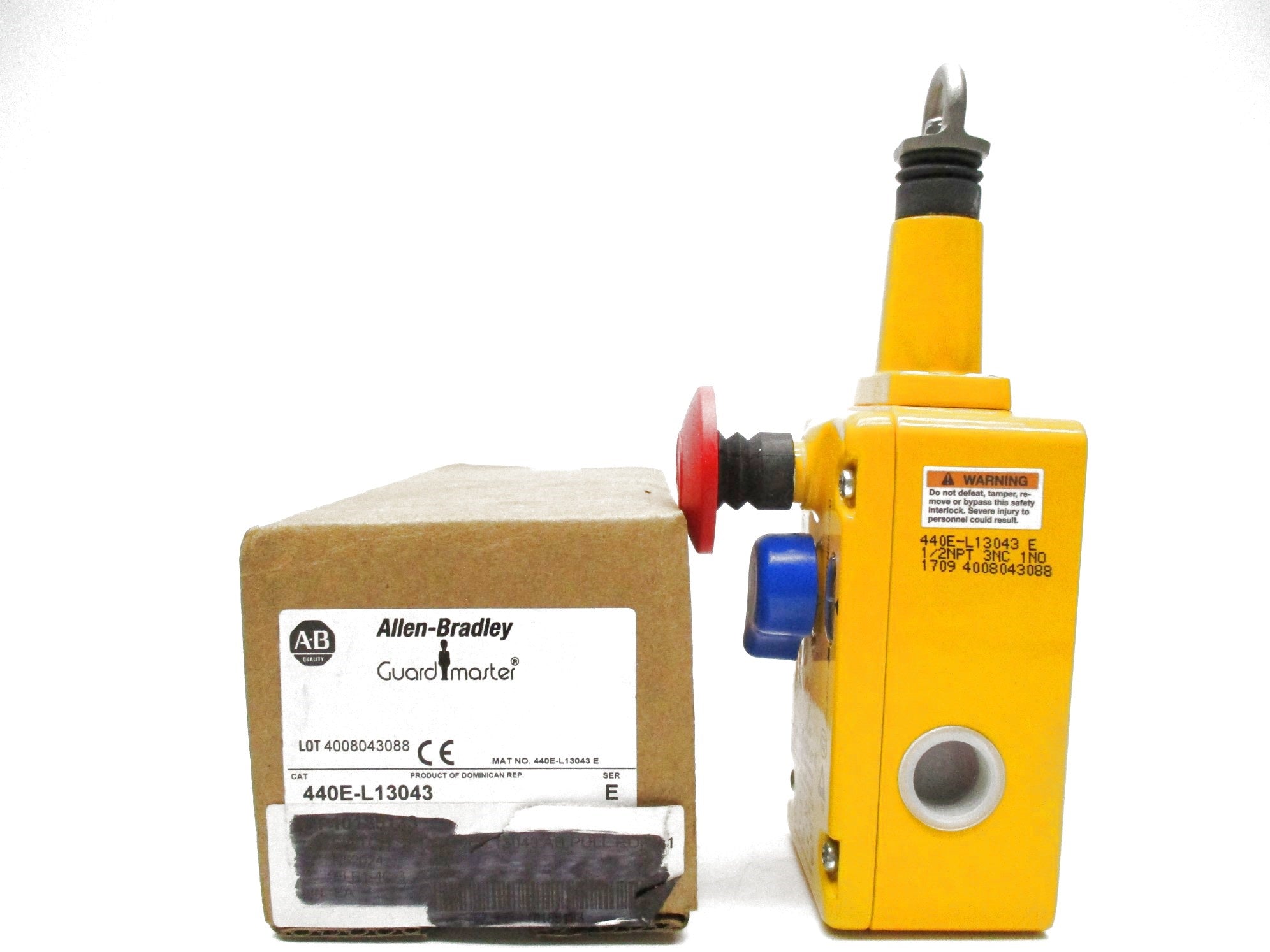 ALLEN BRADLEY 440E-L13043 SER. E (BR/WH) NSMP