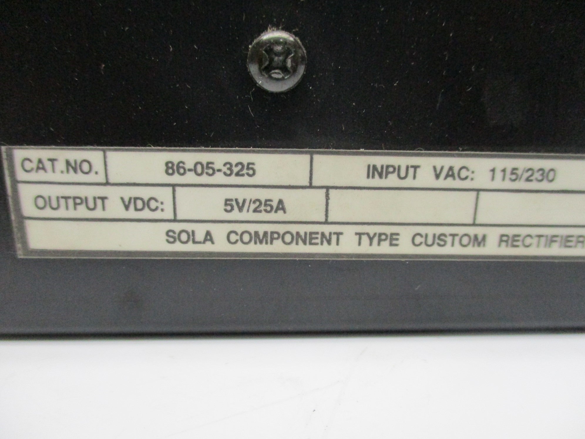 SOLA 86-05-325 115/230VAC NSNP