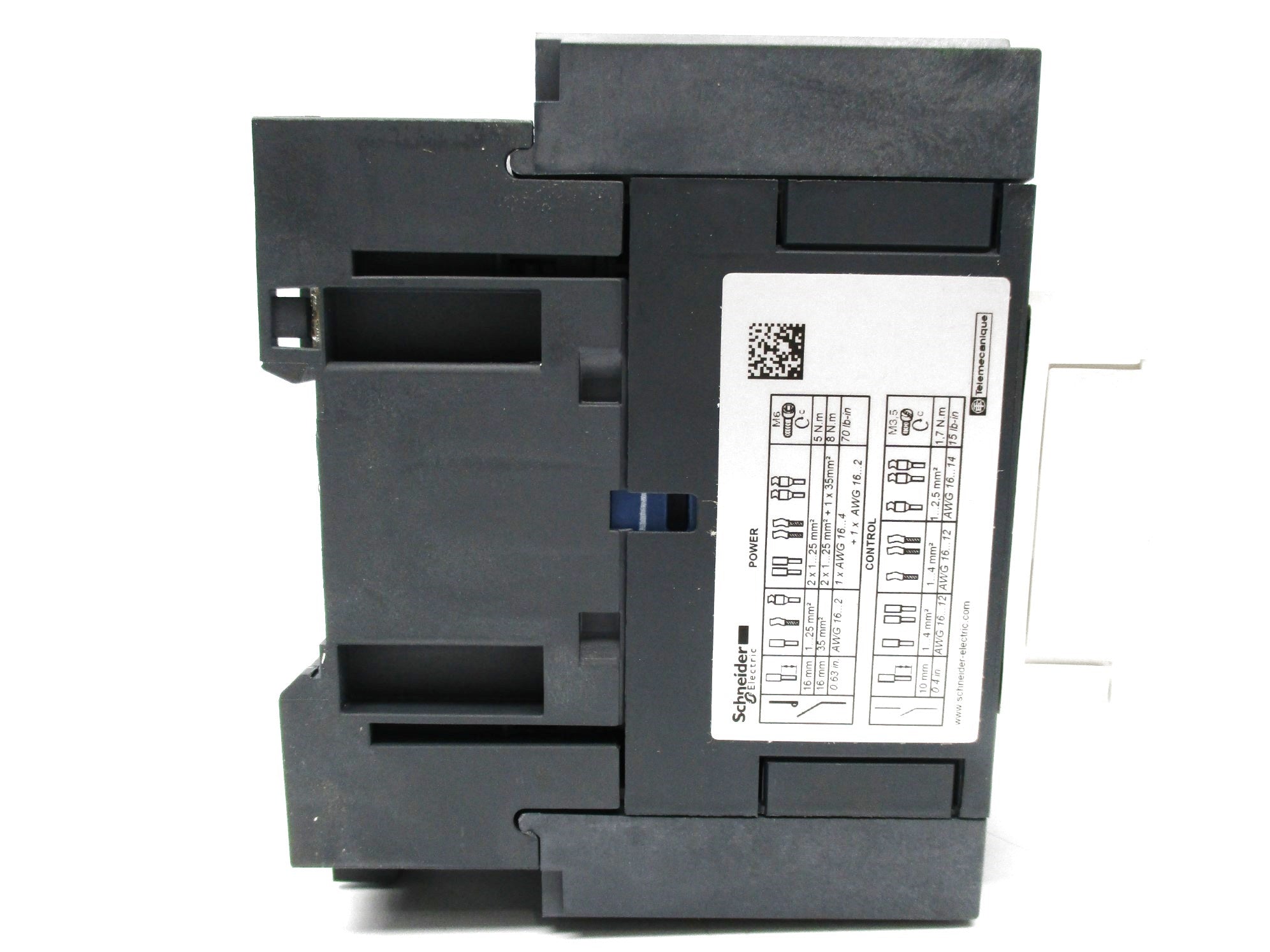 SCHNEIDER ELECTRIC LC1D40AG7 120VAC 40A NSMP