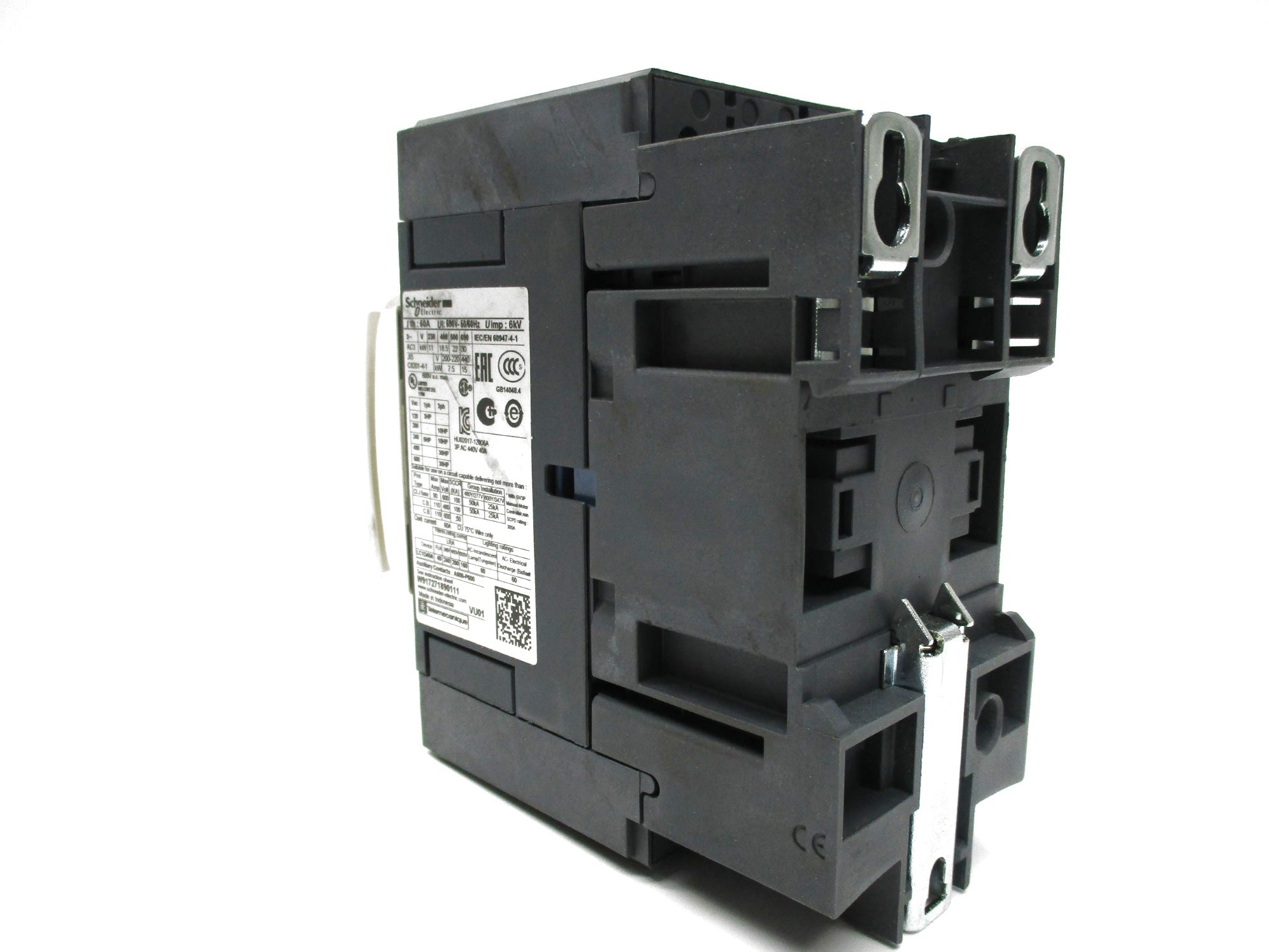 SCHNEIDER ELECTRIC LC1D40AG7 120VAC 40A NSMP
