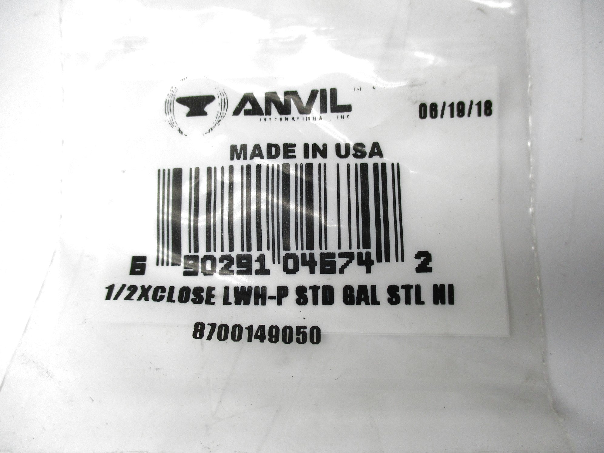 ANVIL 8700149050 LWH-P 1/2 NSMP