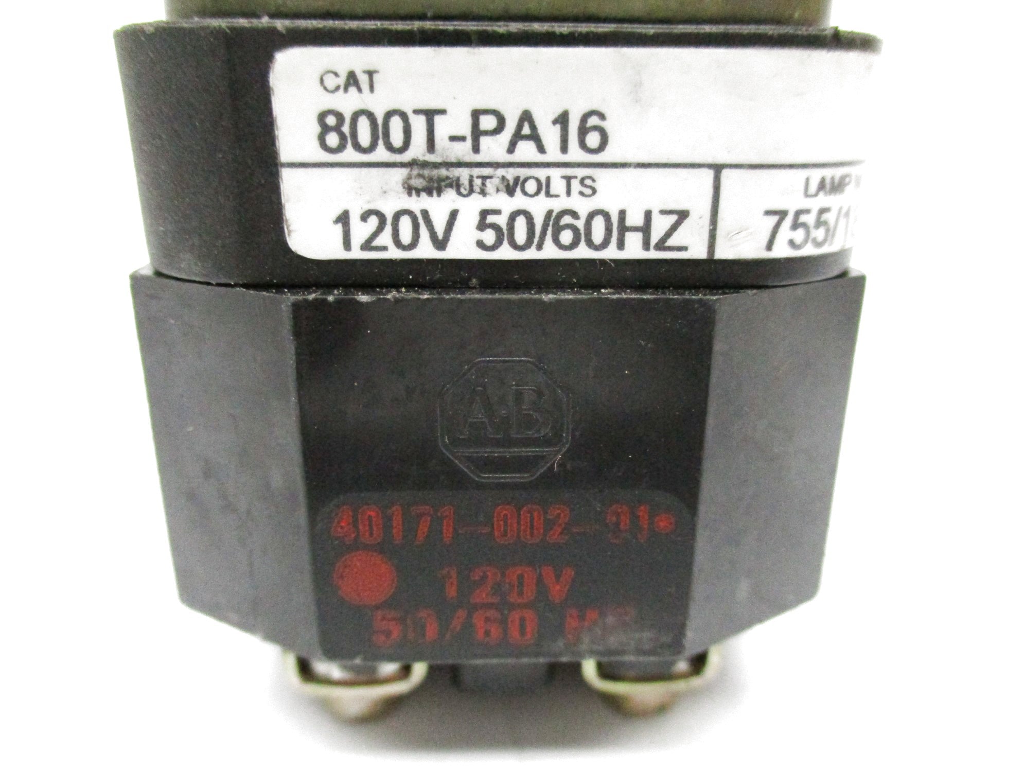 ALLEN BRADLEY 800T-PA16 SER. T (AS PICTURED) NSNP