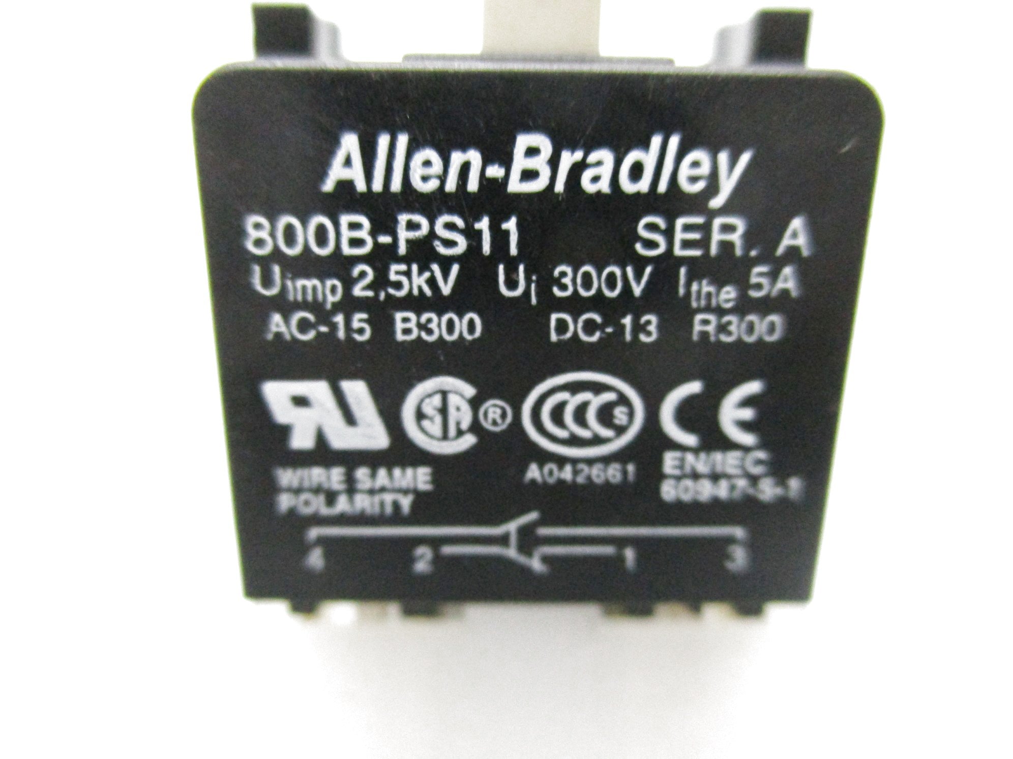 ALLEN BRADLEY 800B-PS11 SER. A NSNP