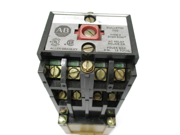 ALLEN BRADLEY 700-P800A1 SER. B 110/115-120V 10A NSNP