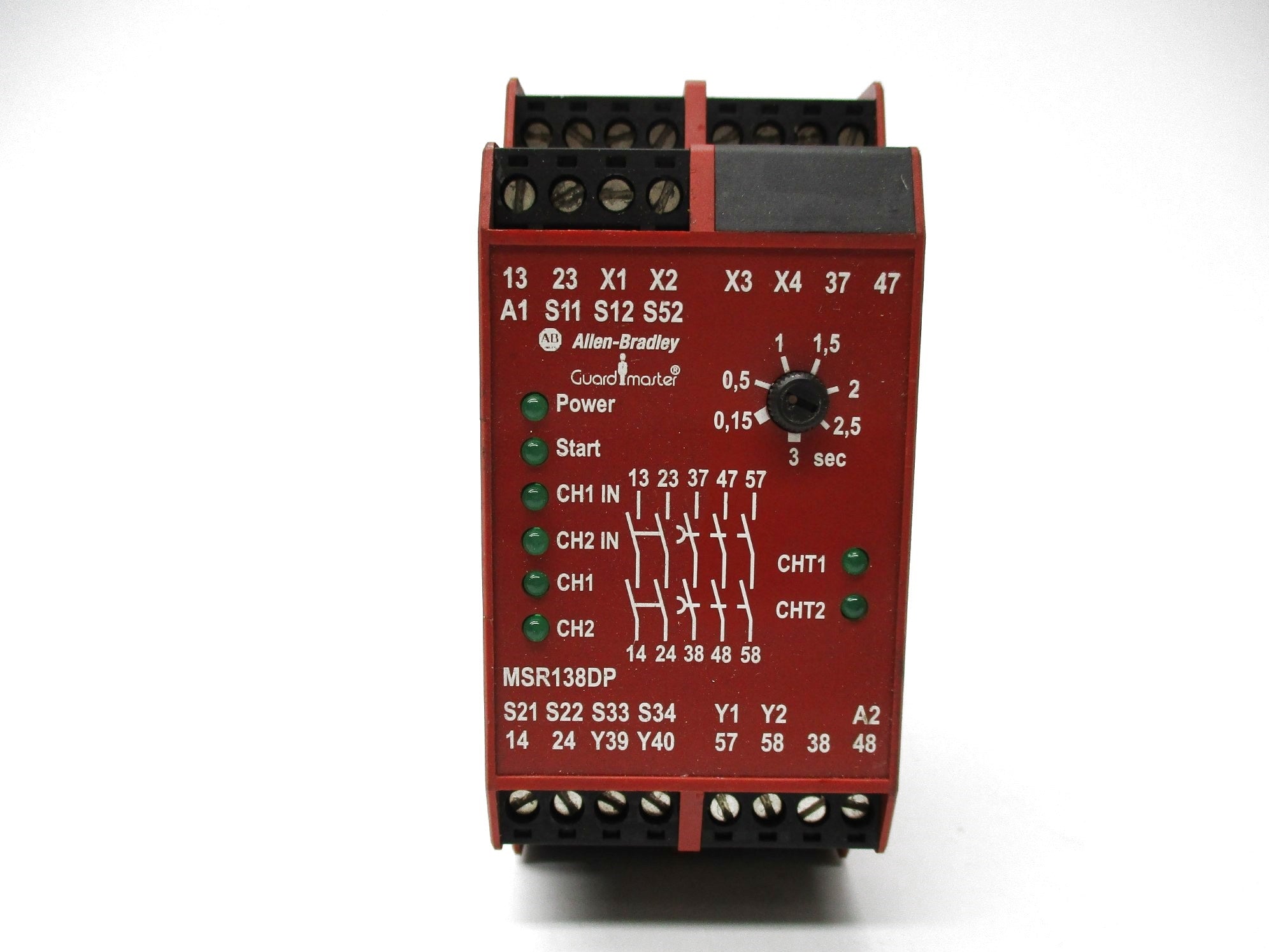 ALLEN BRADLEY 440R-M23143 SER. B 24VAC/DC NSNP