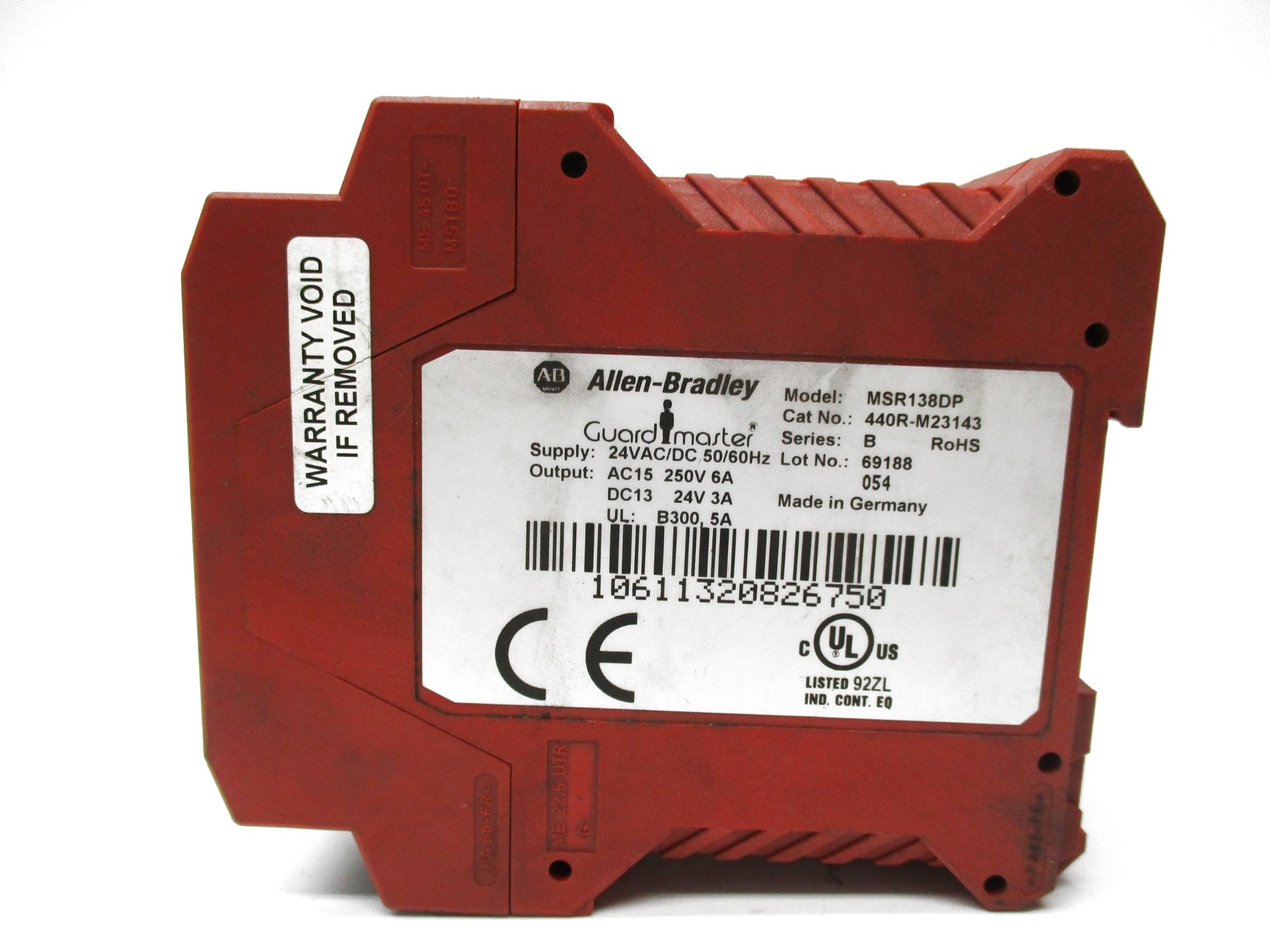 ALLEN BRADLEY 440R-M23143 SER. B 24VAC/DC NSNP