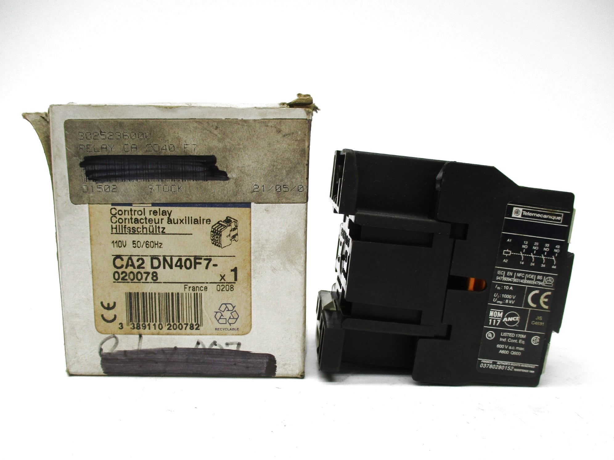 TELEMECANIQUE CA2DN40F7 110V NSMP