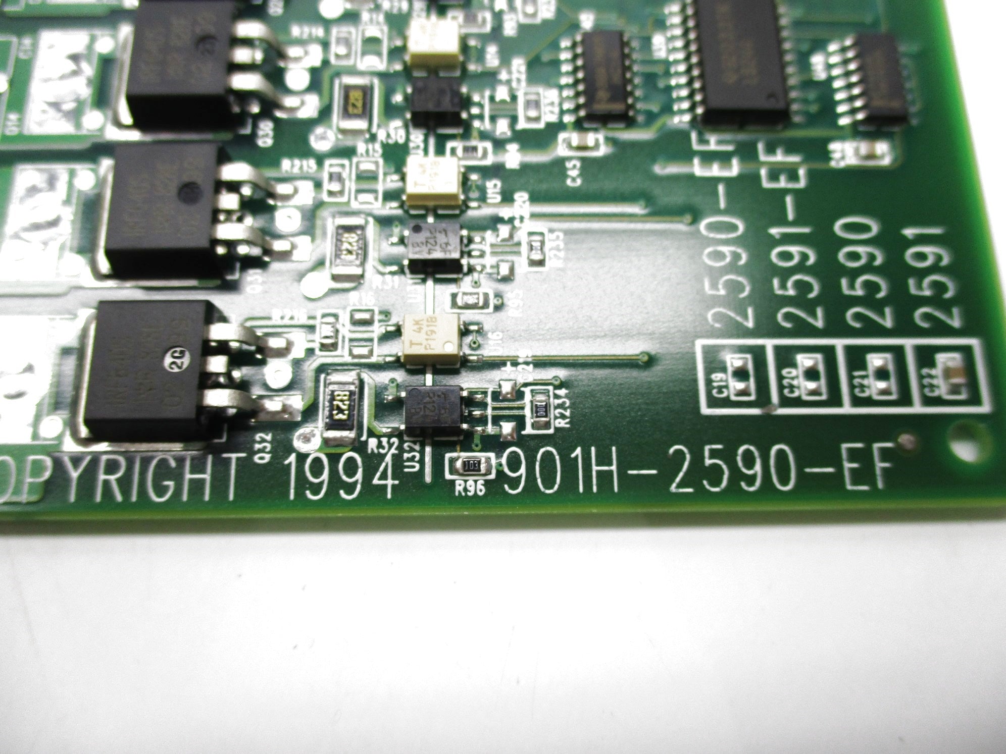 CONTROL TECHNOLOGY 2591-A 901H-2590-EF UNMP