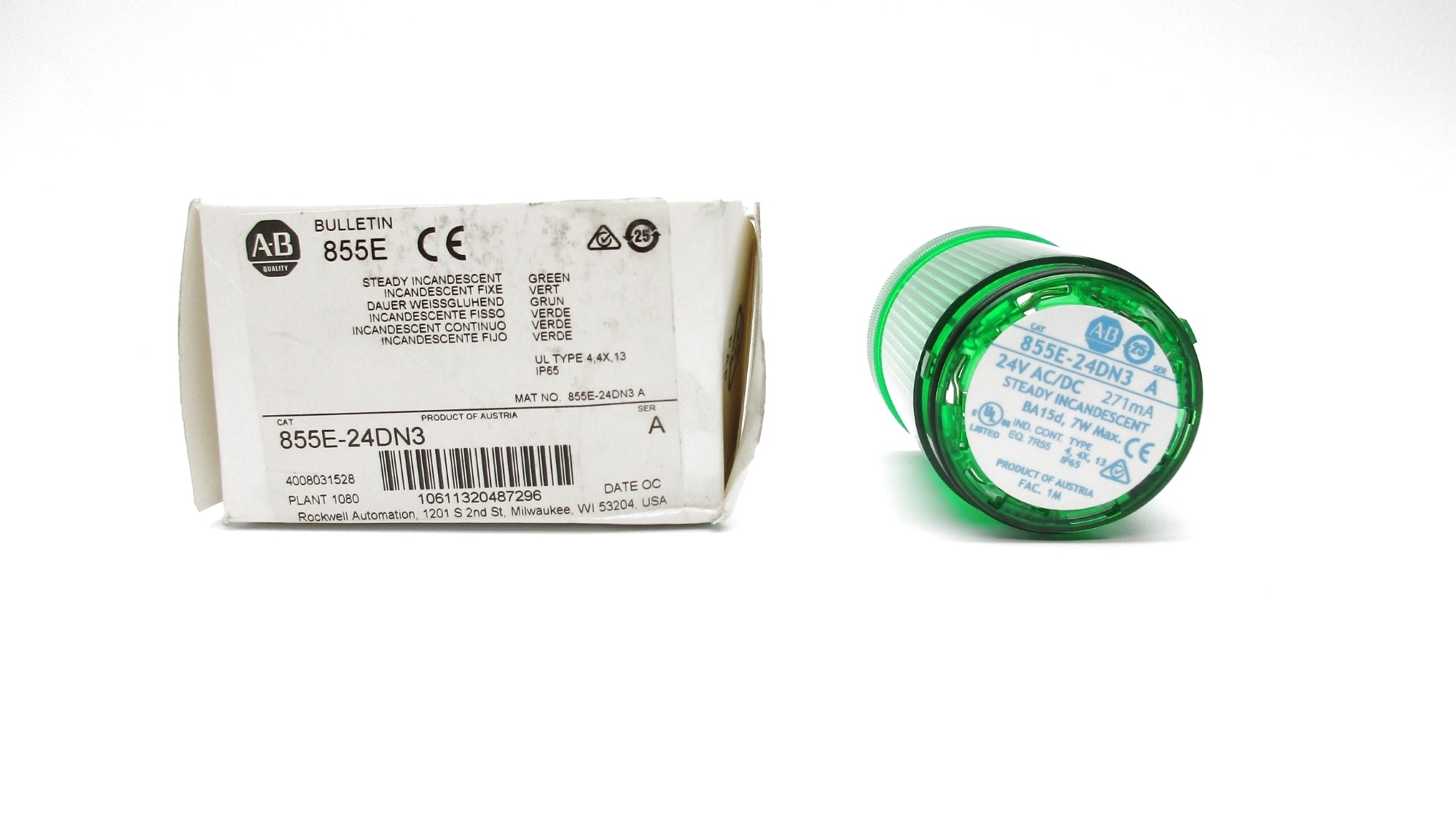 ALLEN BRADLEY 855E-24DN3 SER. A (WH) NSMP