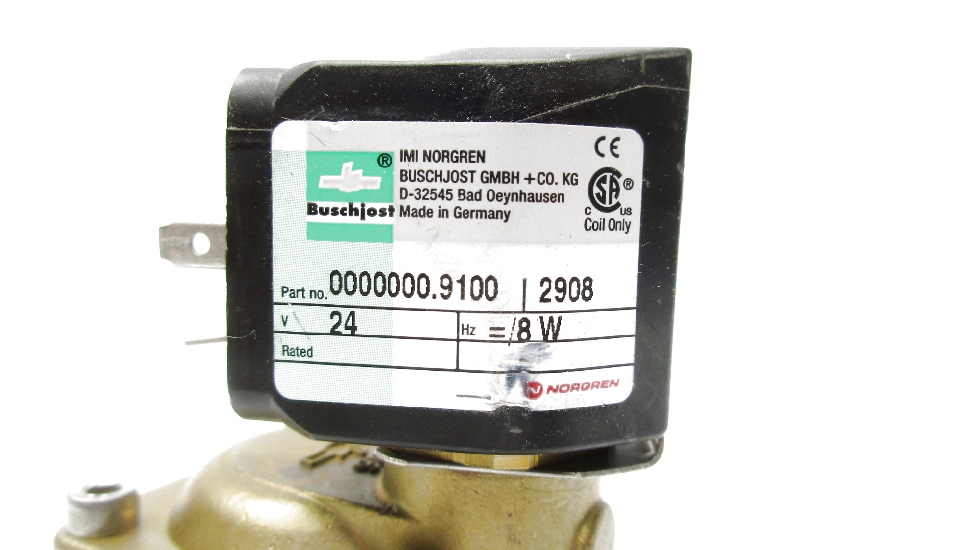 BUSCHJOST 0000000.9100 8241200.9100 24V UNMP