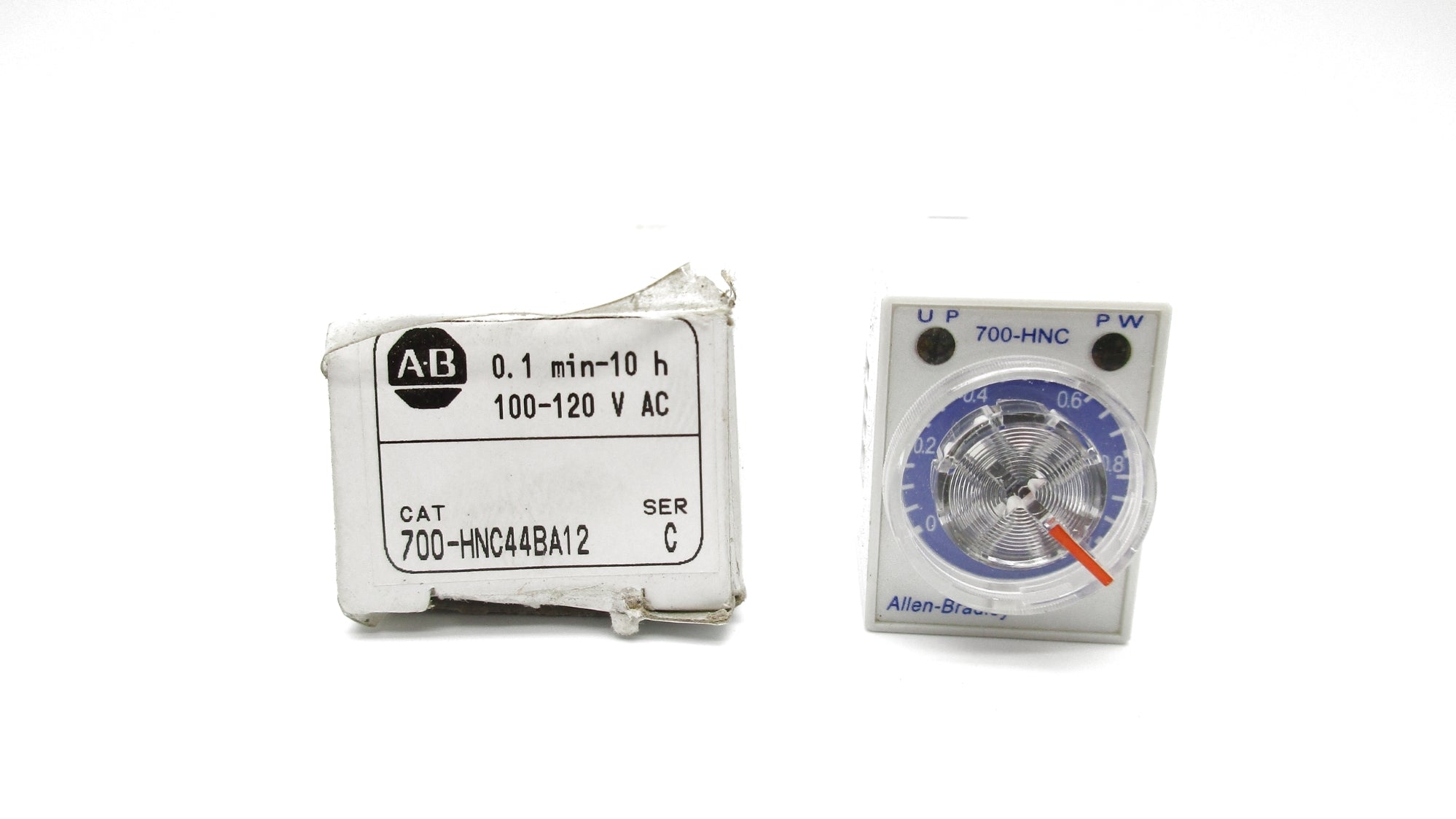 ALLEN BRADLEY 700-HNC44BA12 SER. C 100-120VAC 5A (WH) NSMP