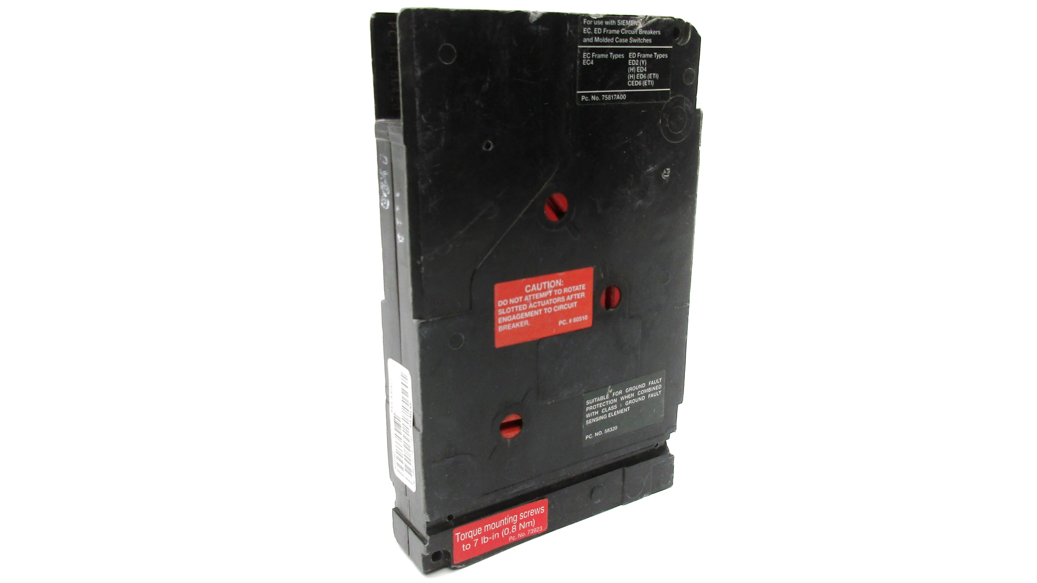 SIEMENS S01ED60 120V 0.395 UNMP
