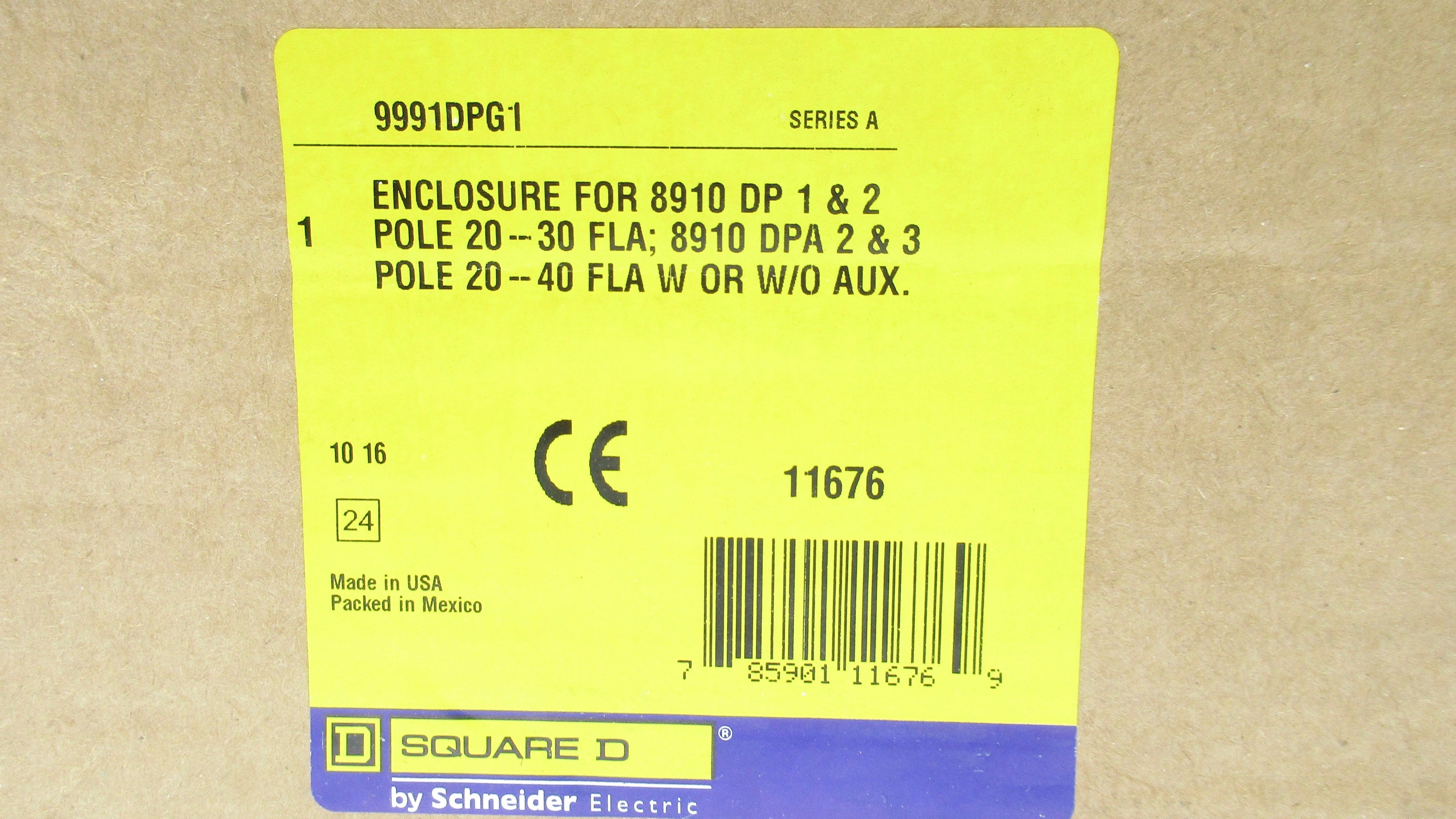 SQUARE D 9991DPG1 SER. A NSMP
