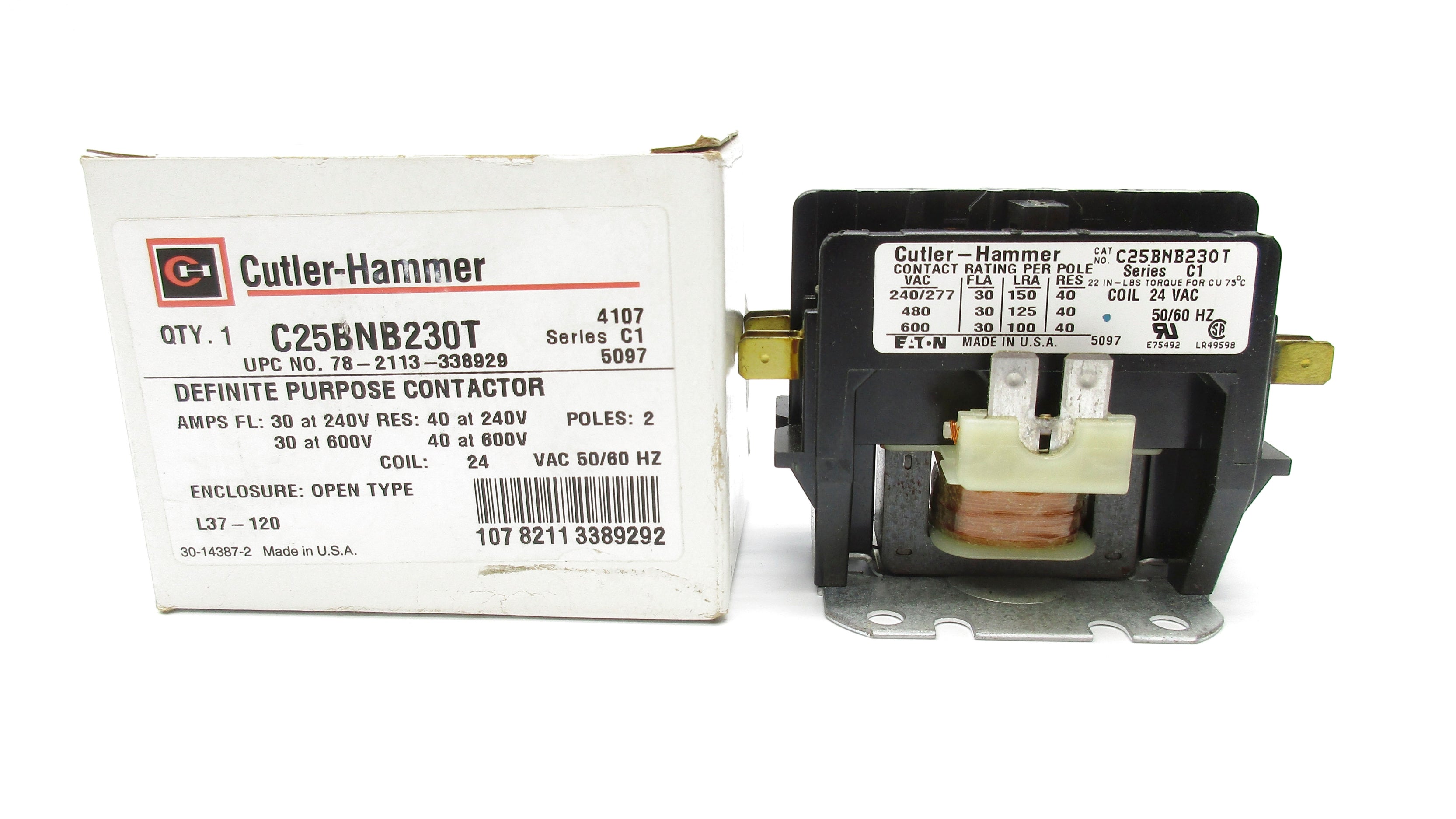CUTLER HAMMER C25BNB230T 600V NSMP