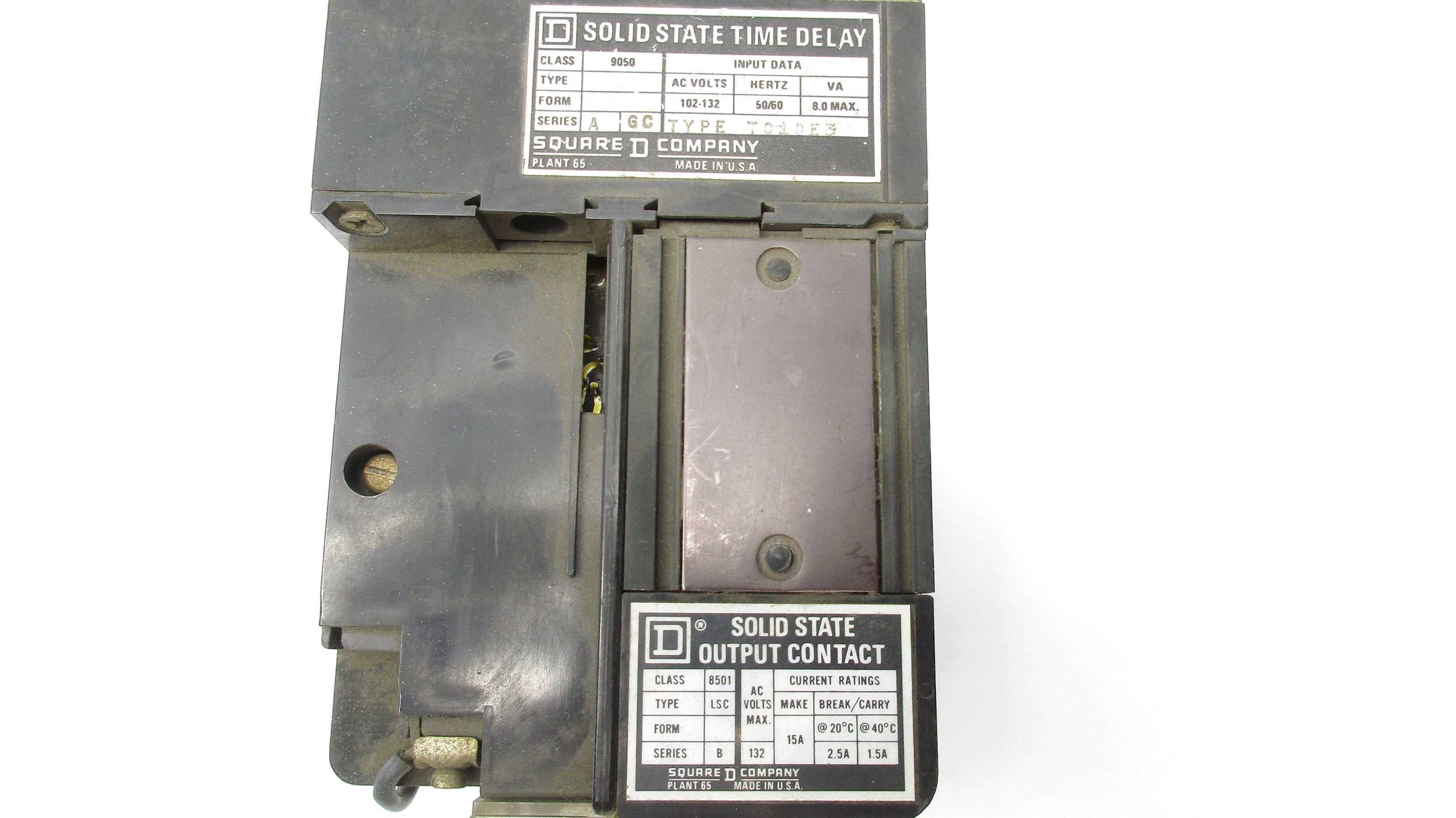 SQUARE D 9050T010E3 102/132V 15A UNMP
