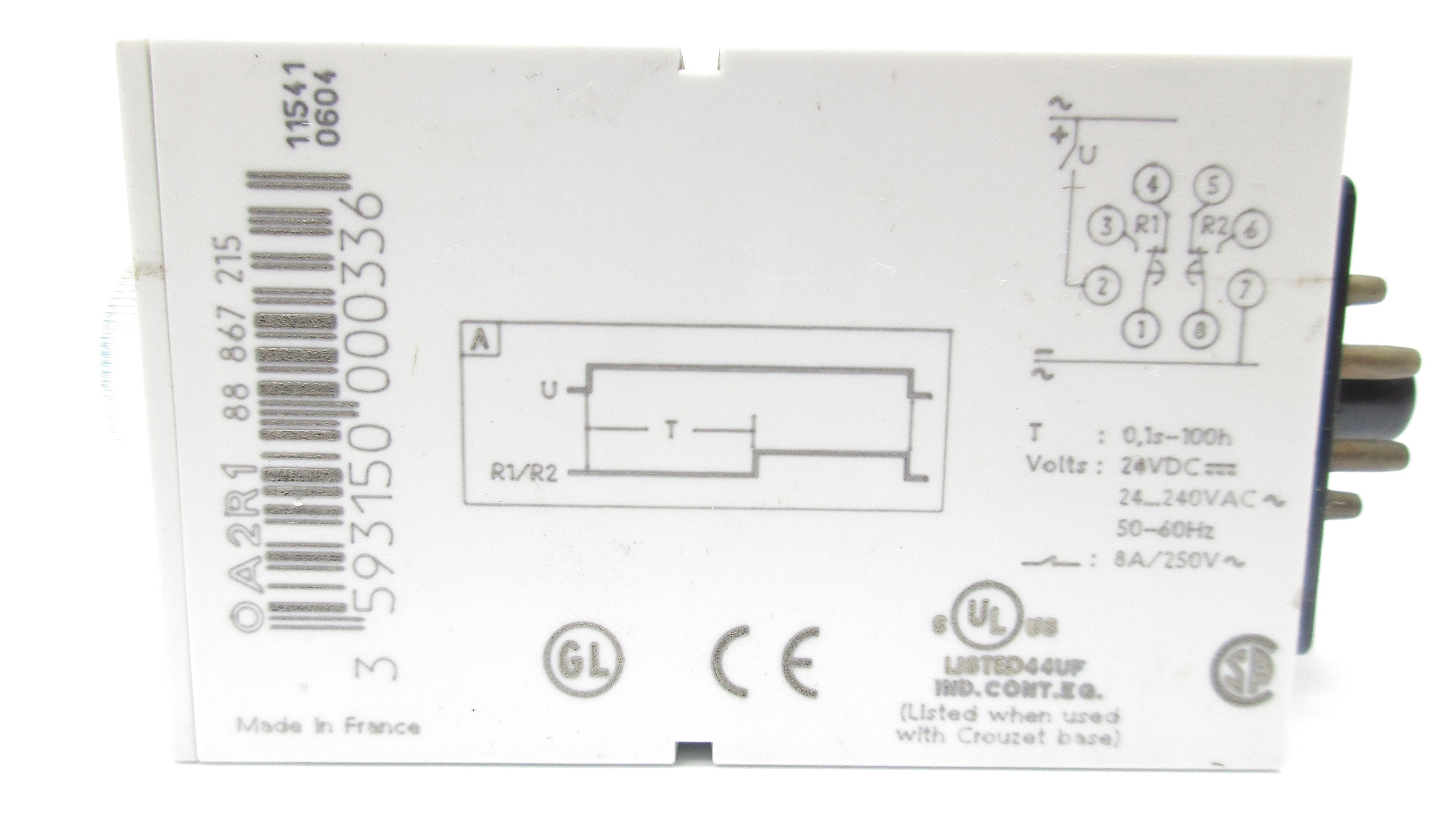 CROUZET OA2R1 0.1S-100H UNMP