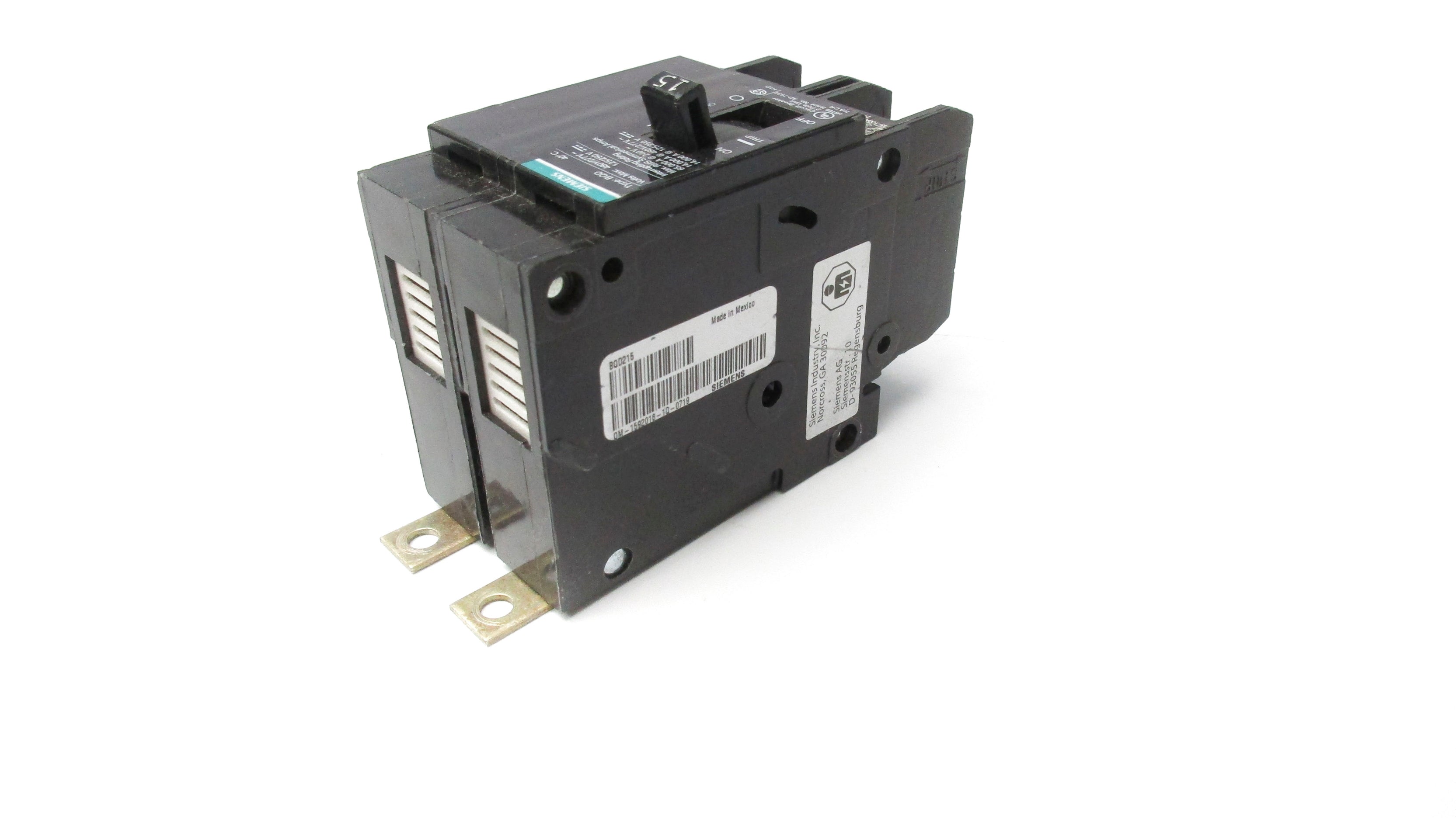 SIEMENS BQD215 125/480V 15A UNMP