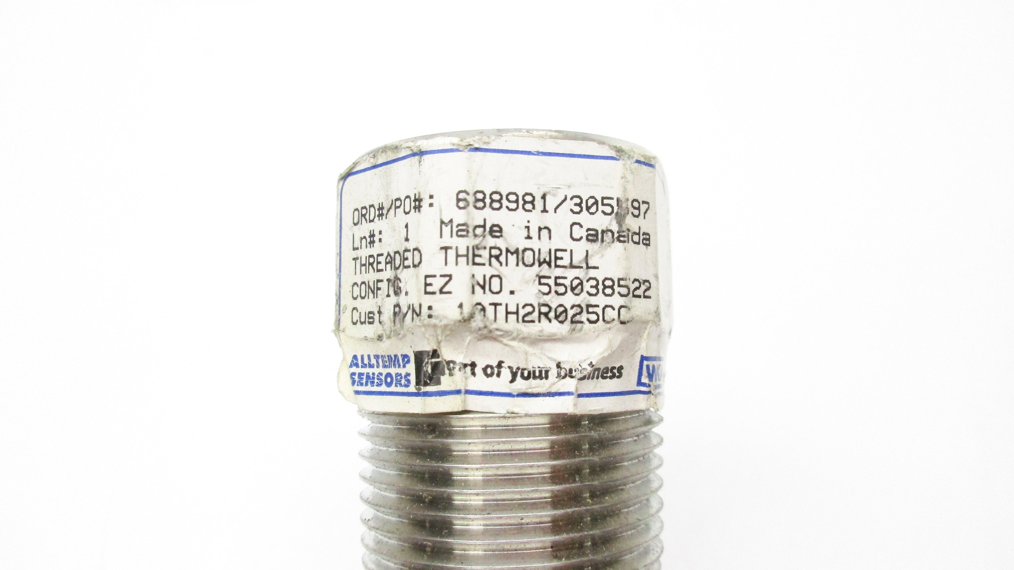 ALLTEMP SENSORS 10TH2R025CC NSNP