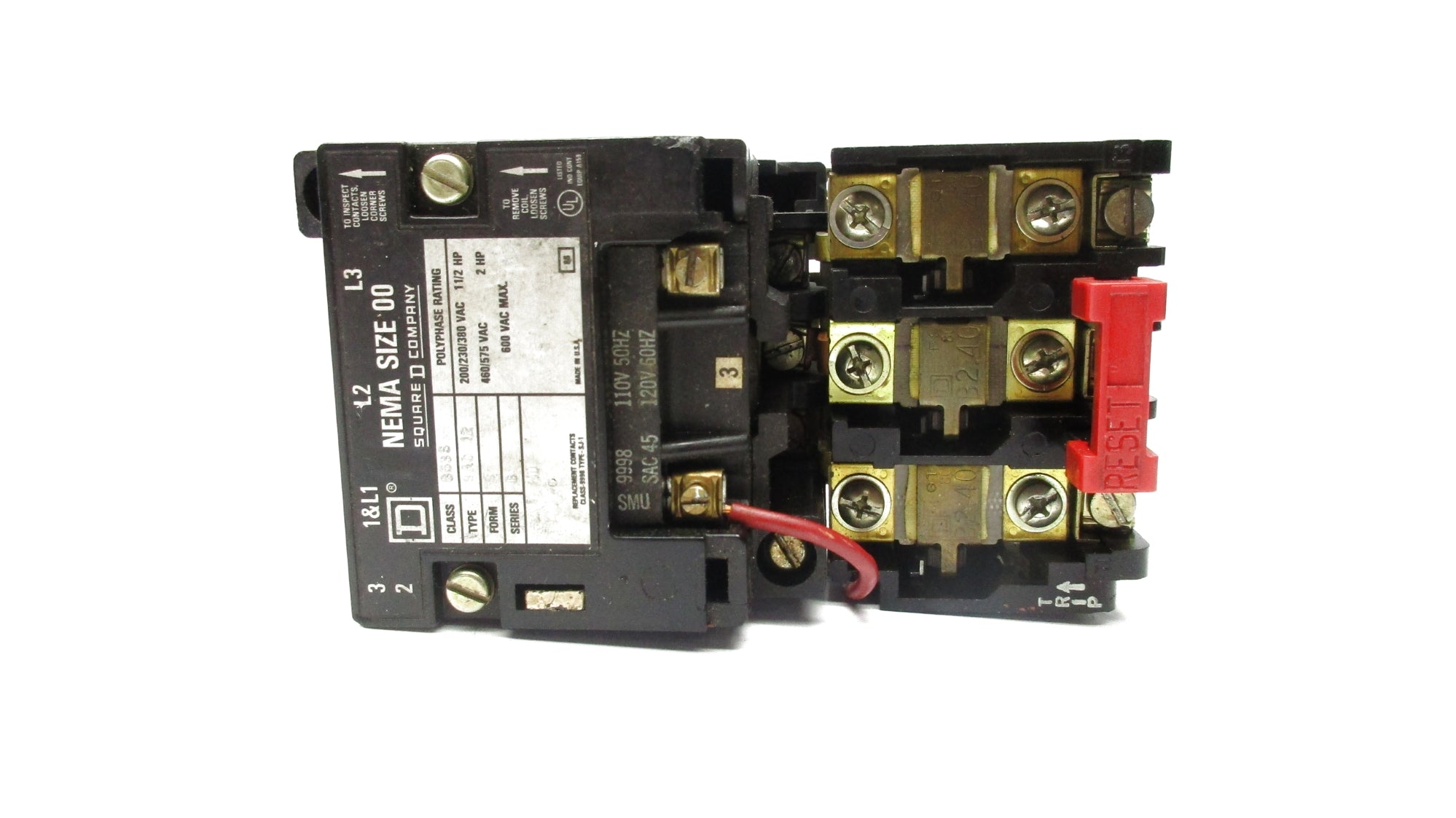 SQUARE D 8536SAO12 SER.S UNMP