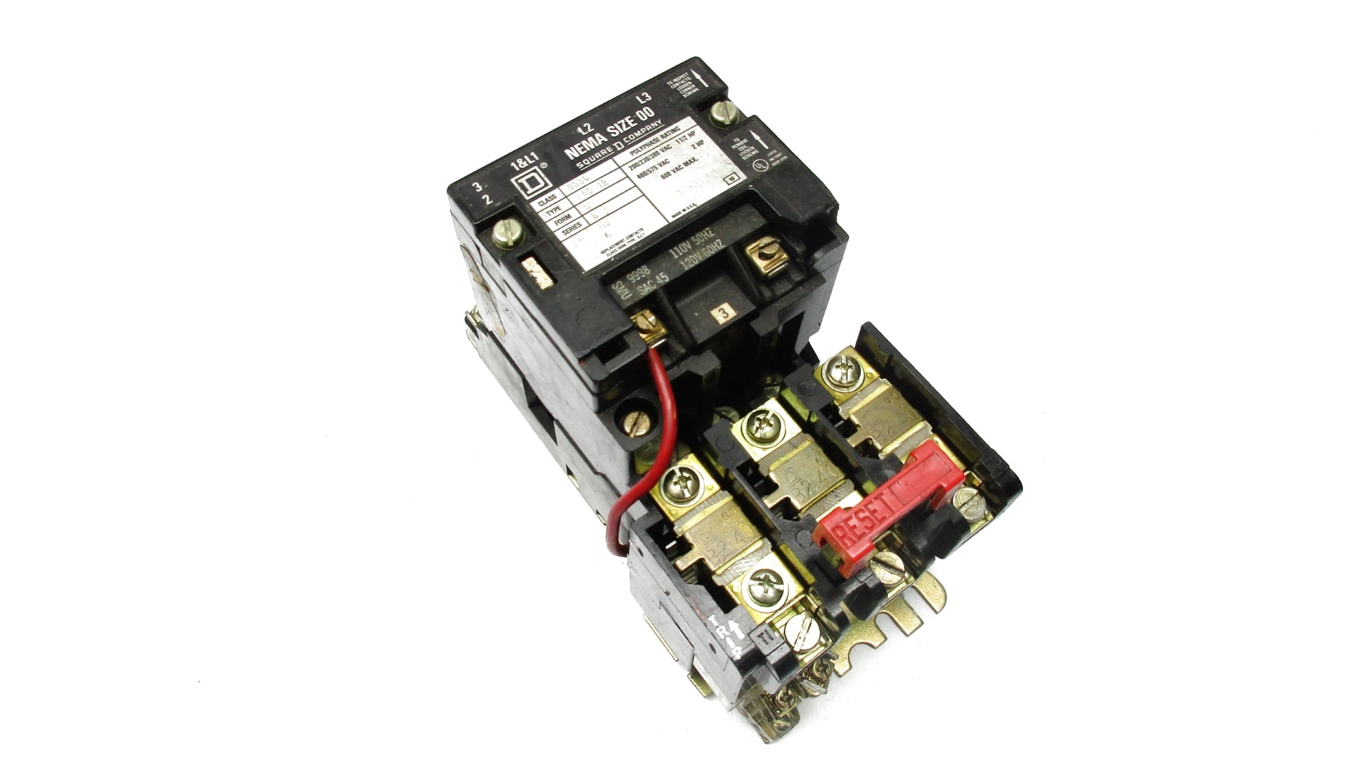 SQUARE D 8536SAO12 SER.S UNMP