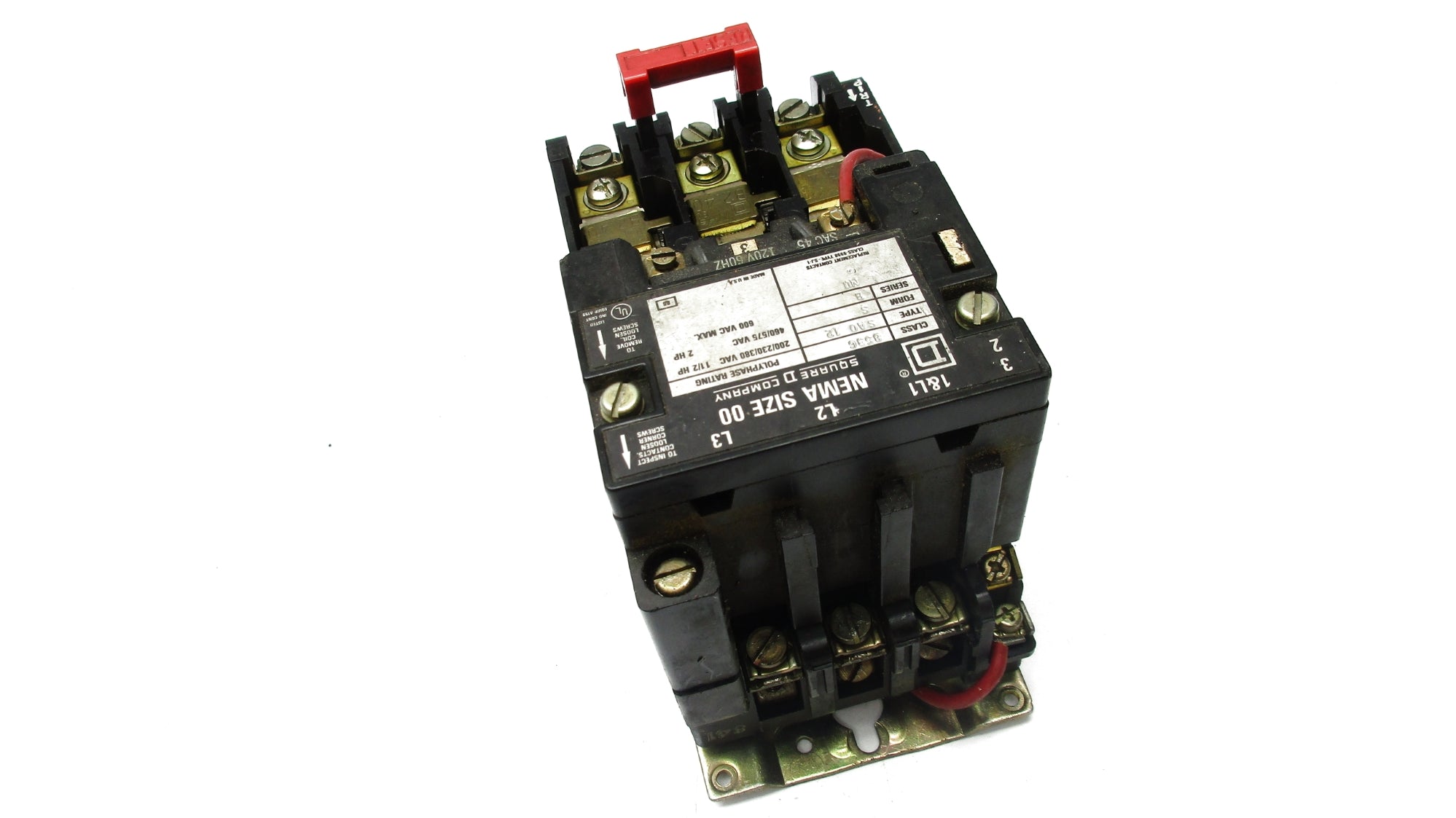 SQUARE D 8536SAO12 SER.S UNMP