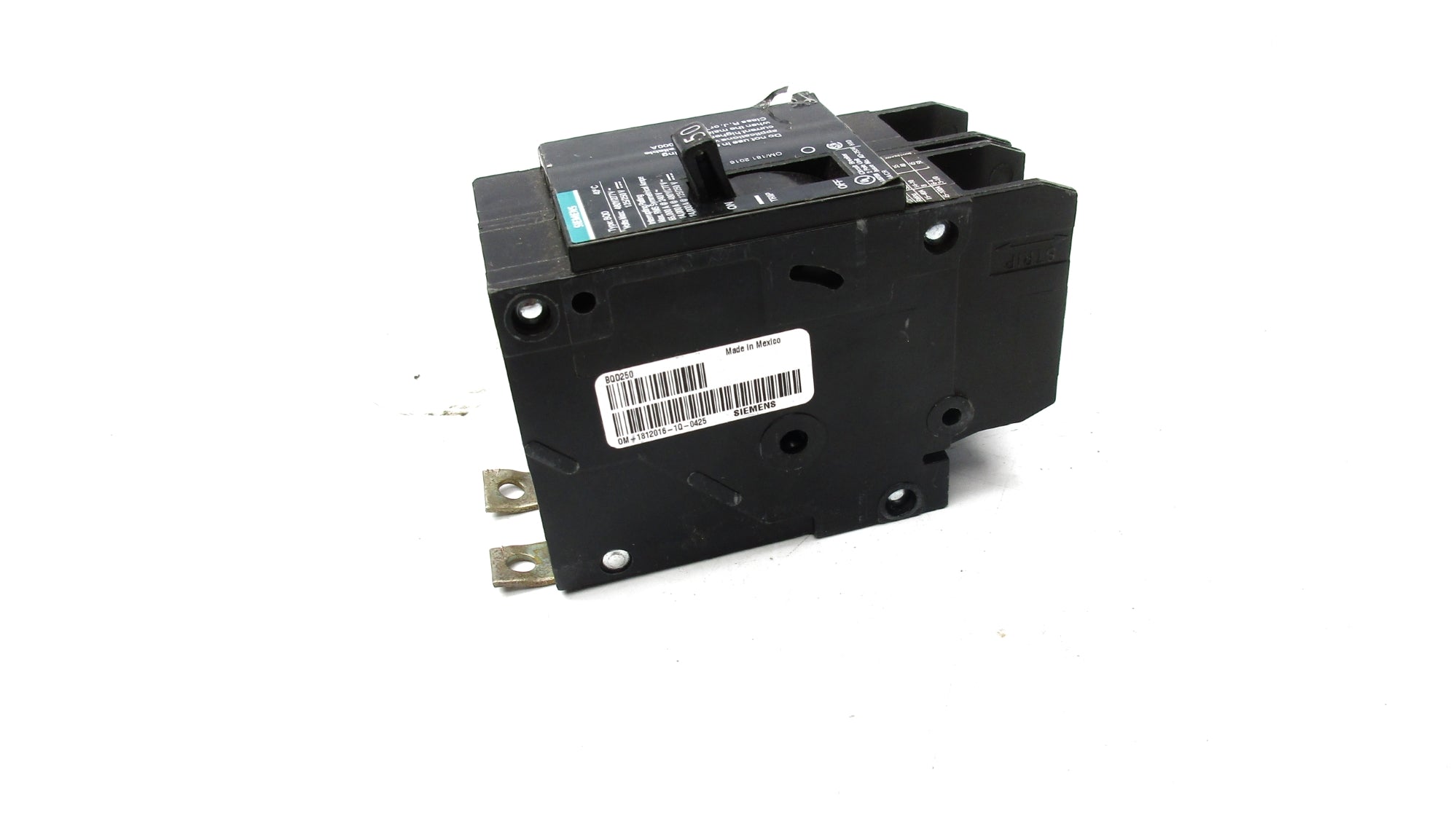 SIEMENS BQD250 125/250V 50A UNMP