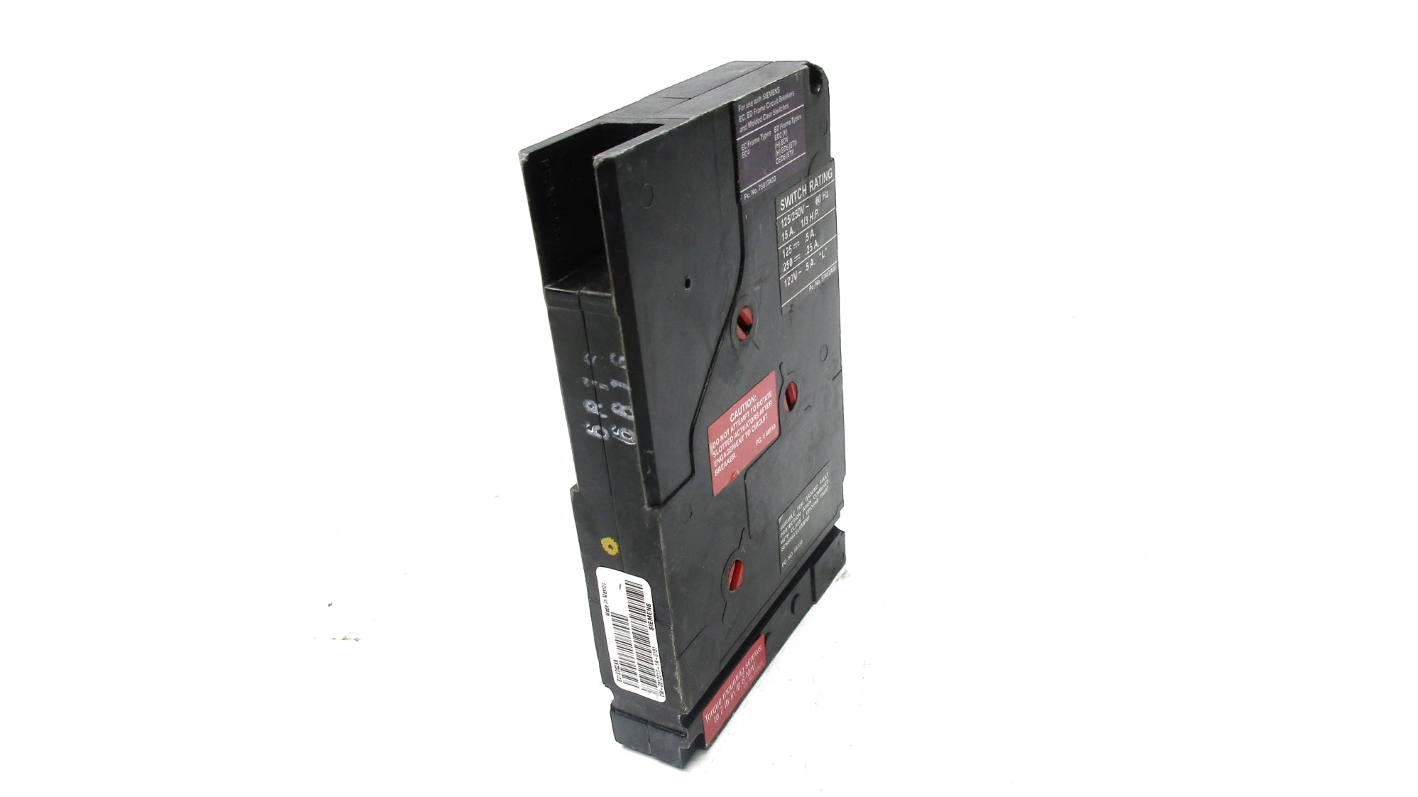 SIEMENS S01ED62AB 120V .395A UNMP