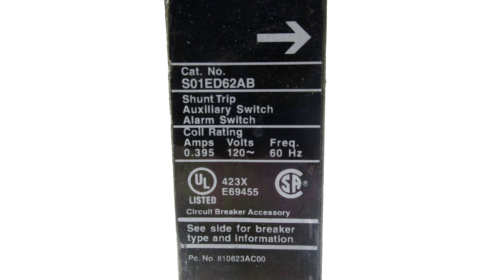 SIEMENS S01ED62AB 120V .395A UNMP