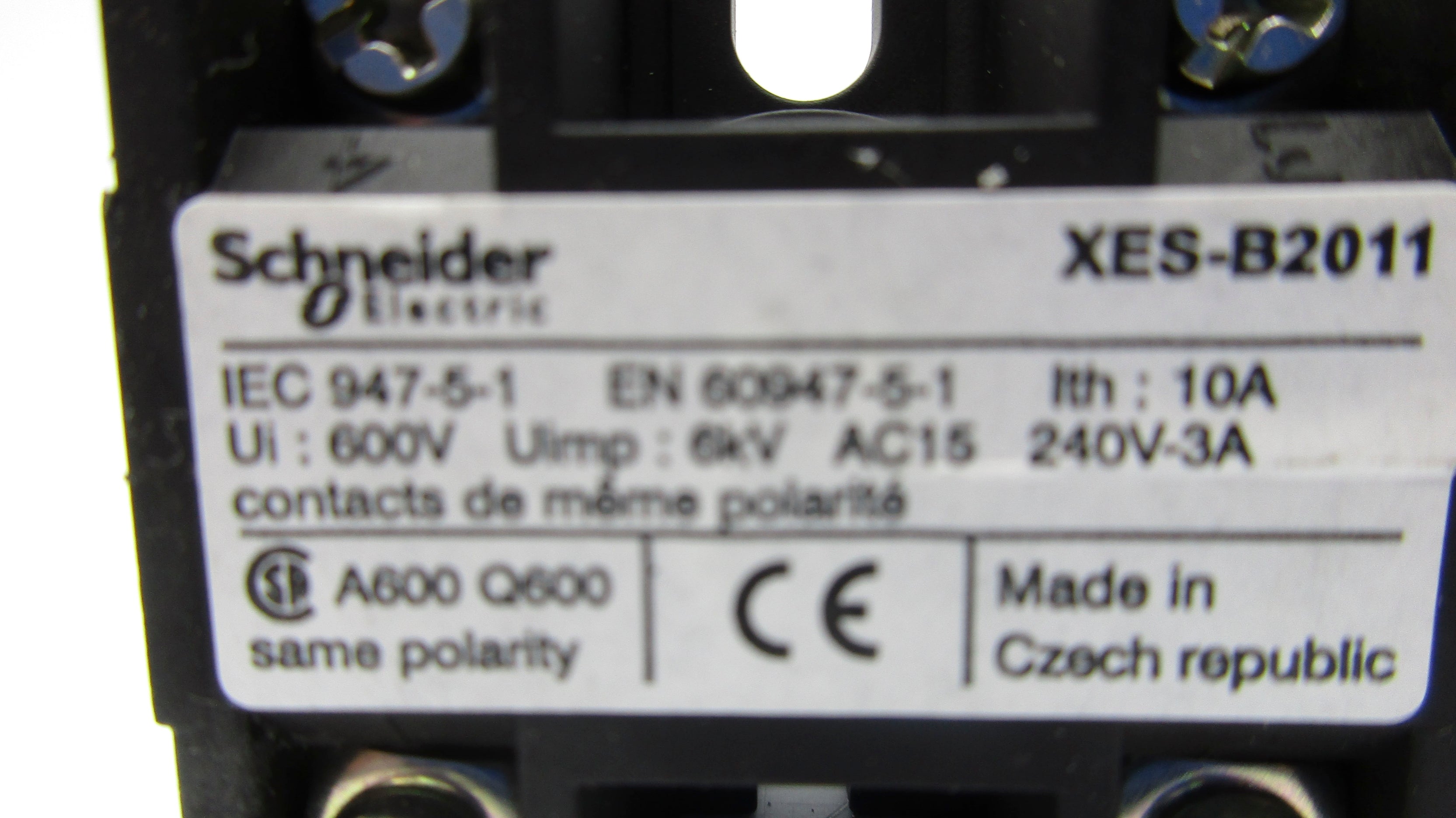 SCHNEIDER ELECTRIC XES-B2011 NSNP