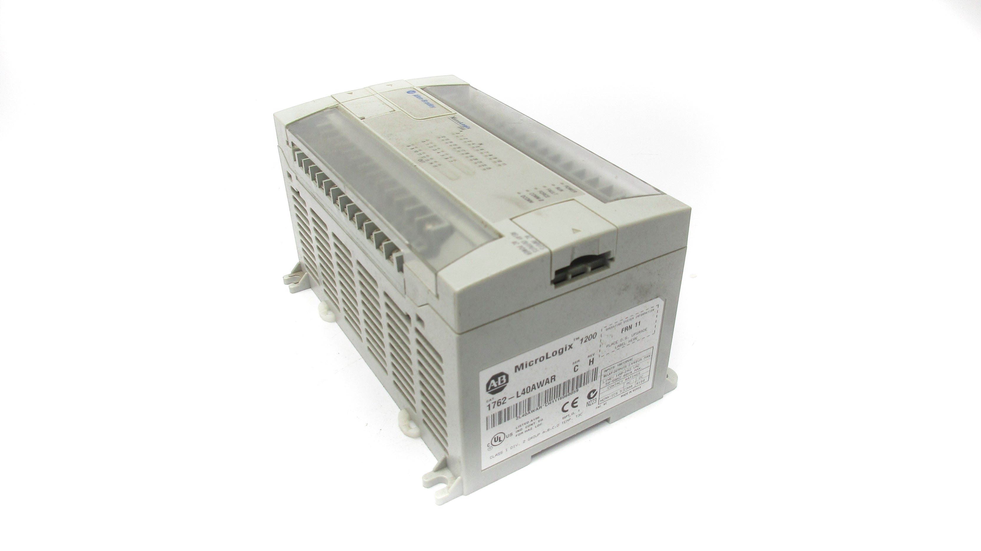 ALLEN BRADLEY 1762-L40AWAR SER. C F/W 11 NSNP