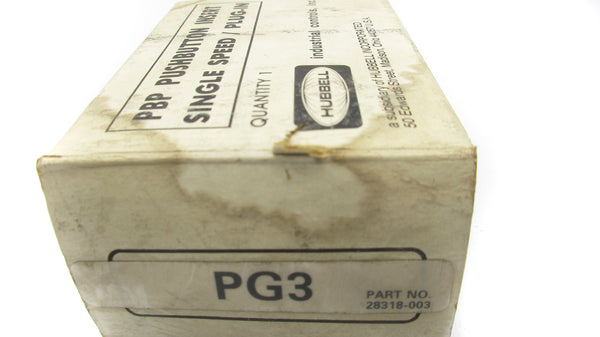 HUBBELL 28318-003 PG3 NSMP