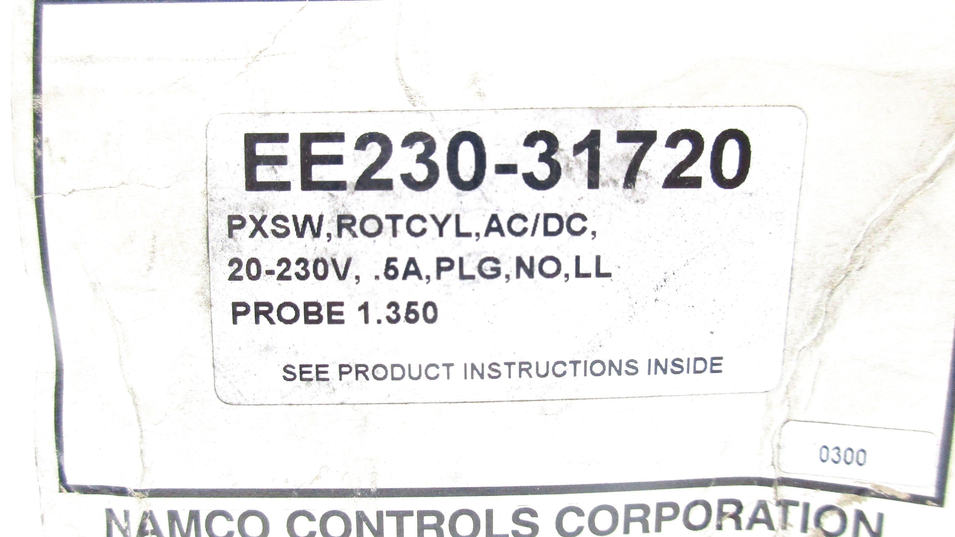 NAMCO EE230-31720 20-230V 0.5A 3000PSI 1.350" NSMP