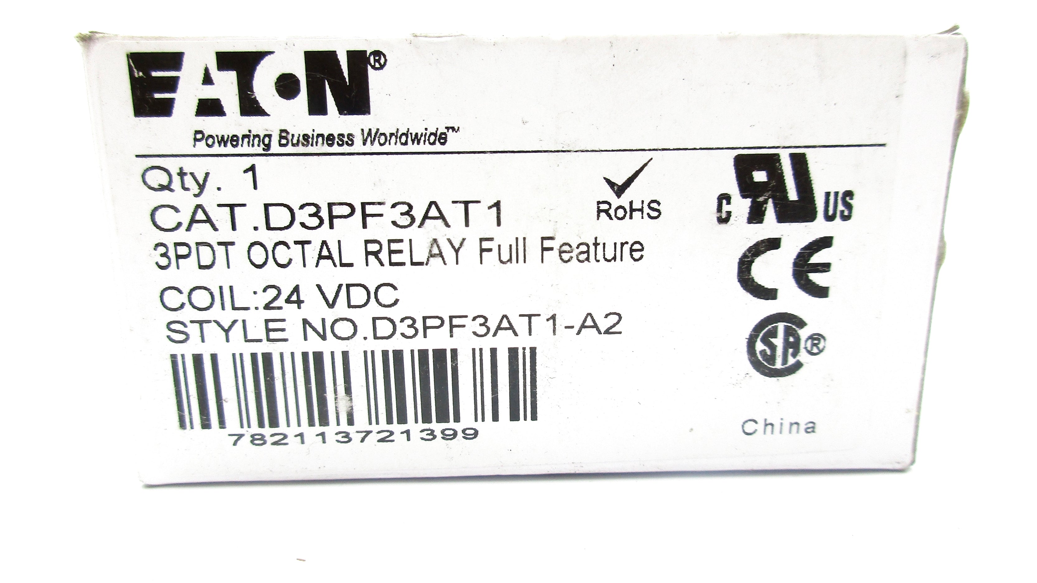 EATON D3PF3AT1 24VDC 16A NSMP