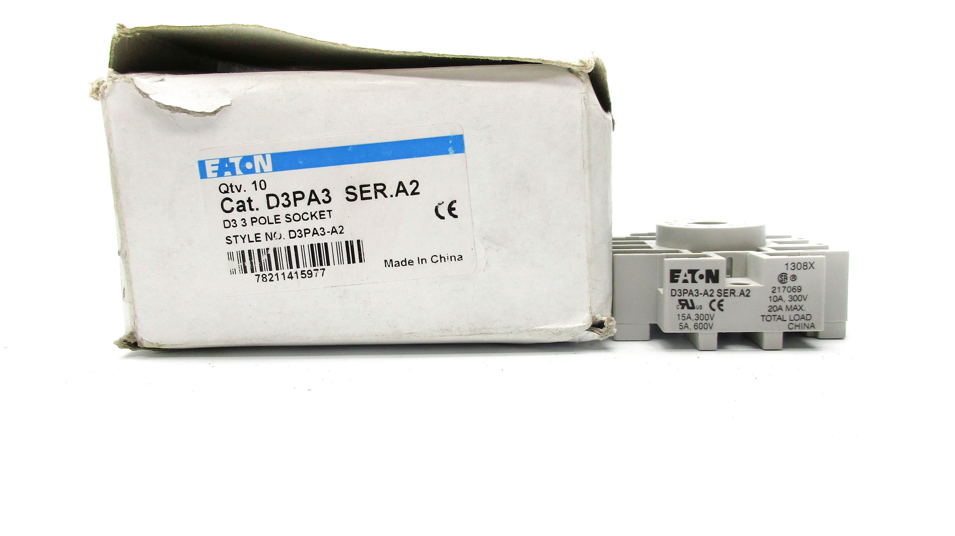 EATON D3PA3 SER. A2 600V 20A (PKG OF 10) NSMP