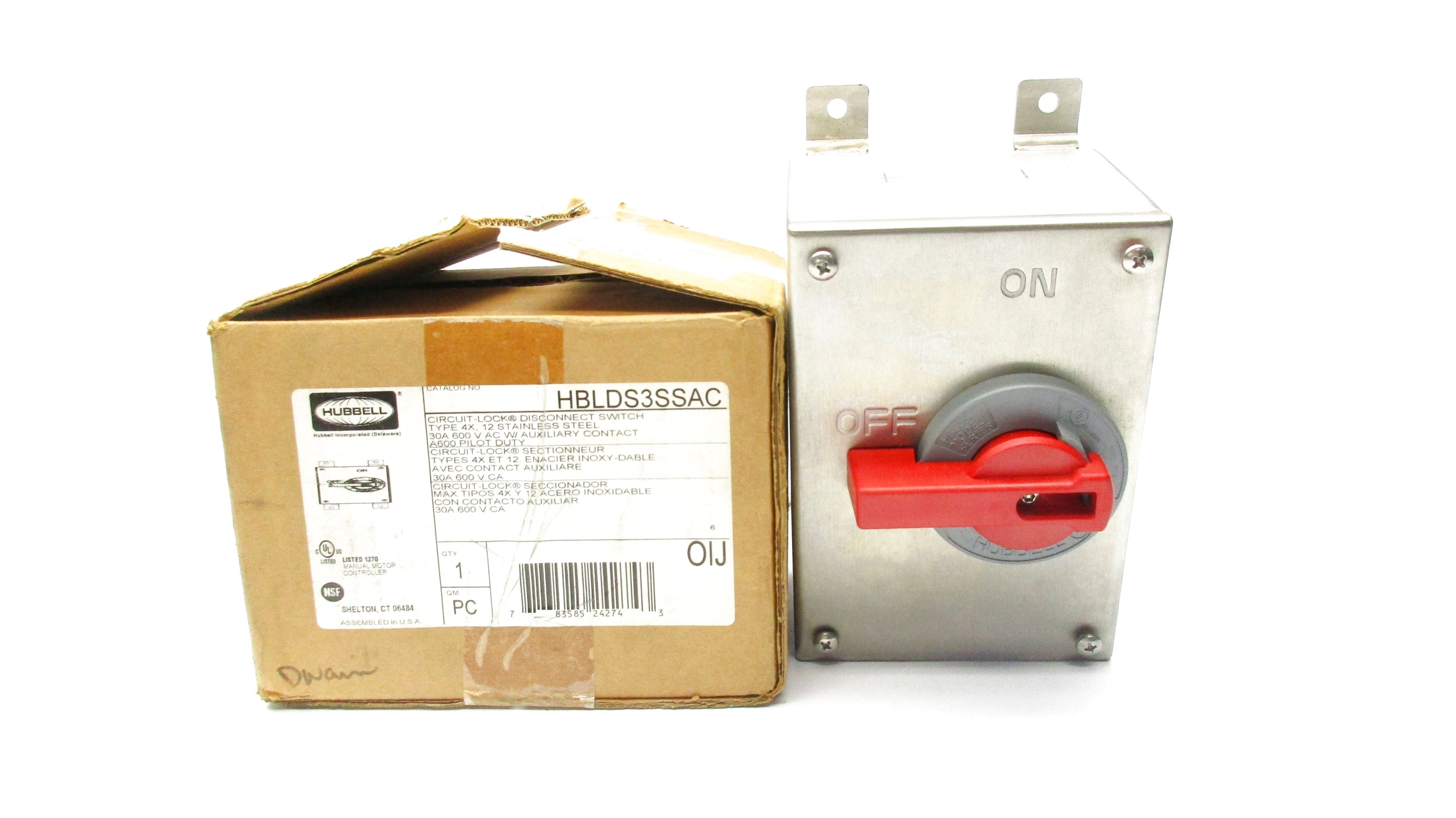 HUBBELL HBLDS3SSAC NSMP