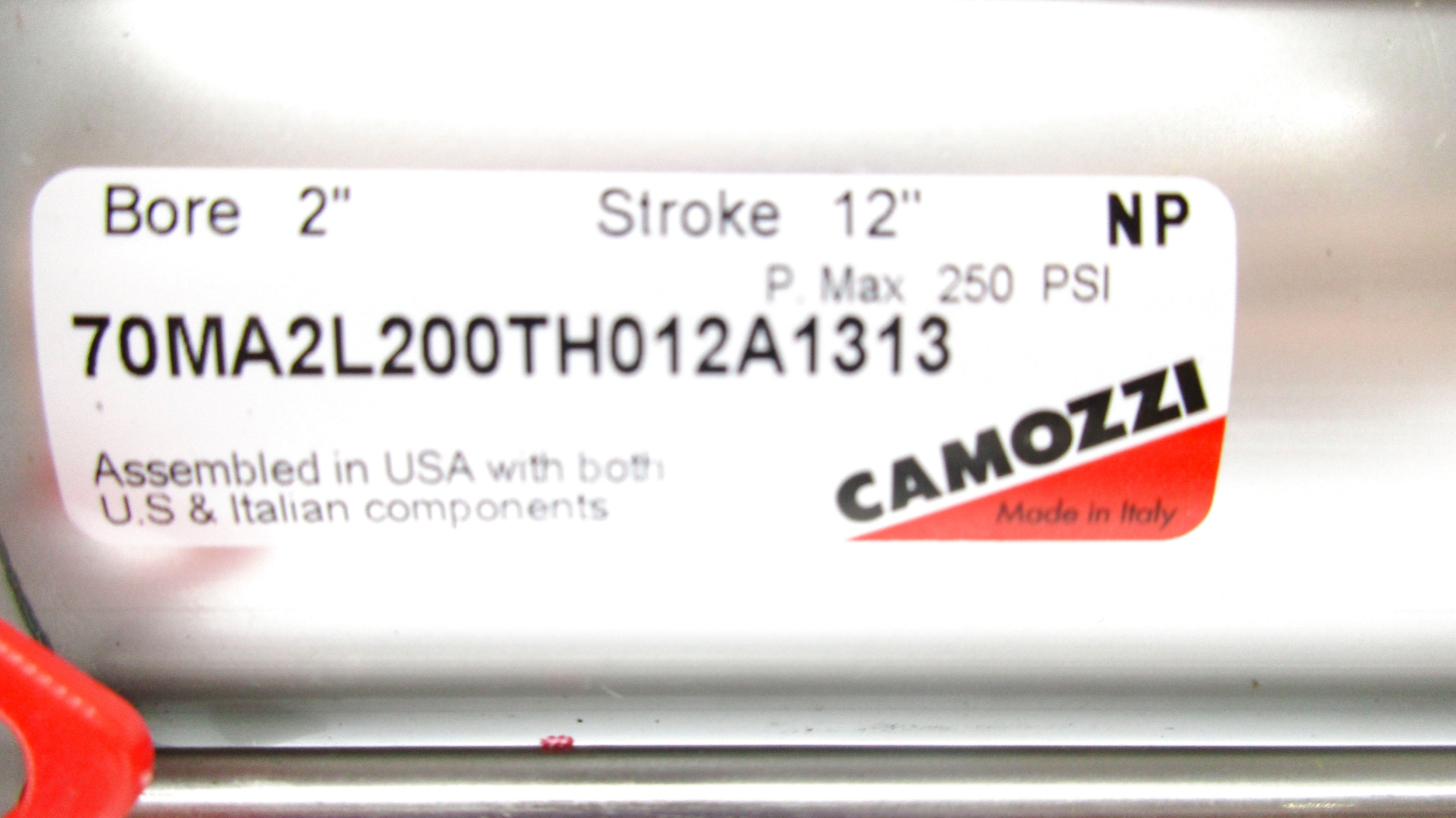 CAMOZZI 70MA2L200TH012A1313 250PSI NSNP