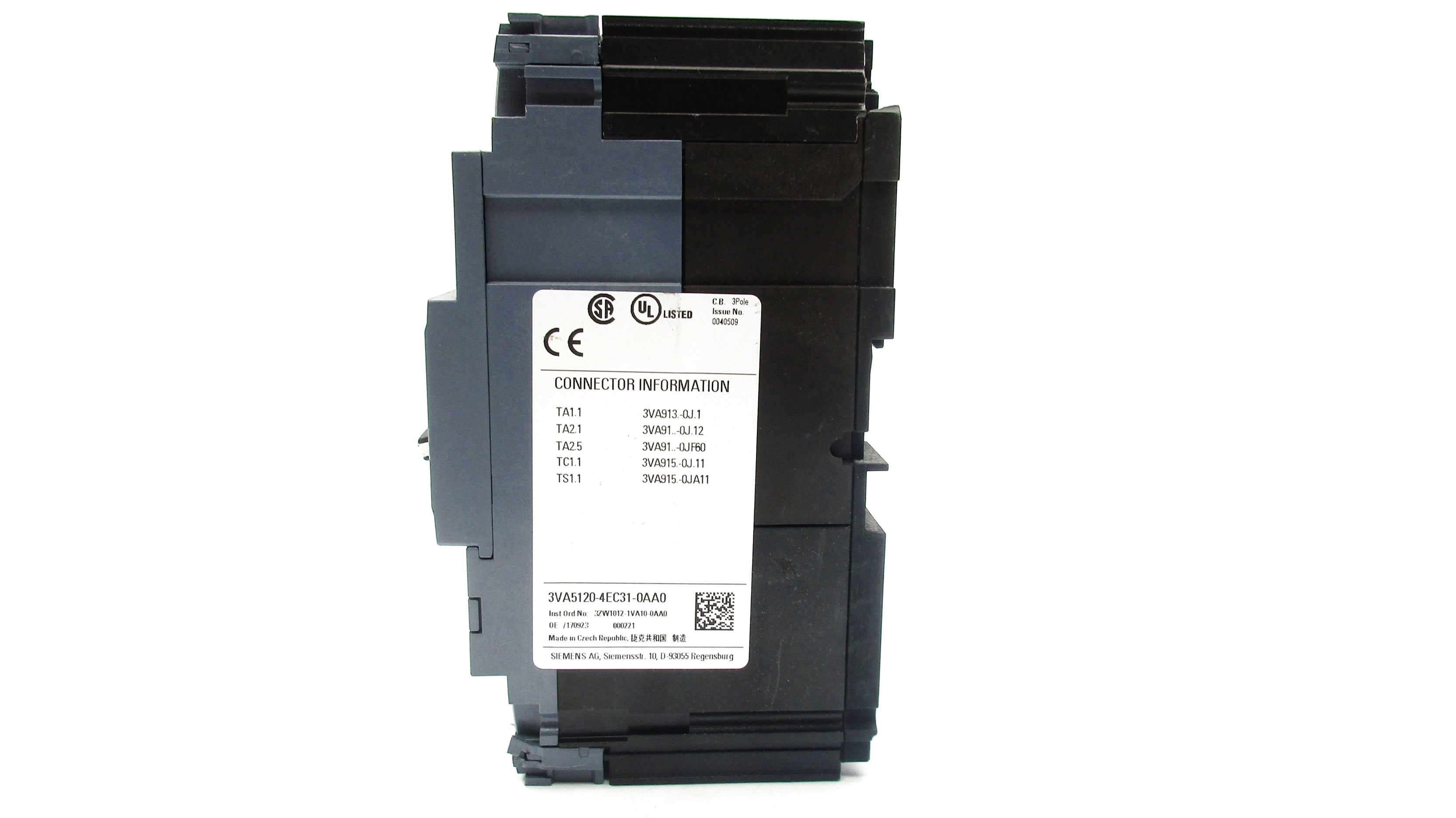 SIEMENS 3VA5120-4EC31-0AA0 690V 20A NSNP