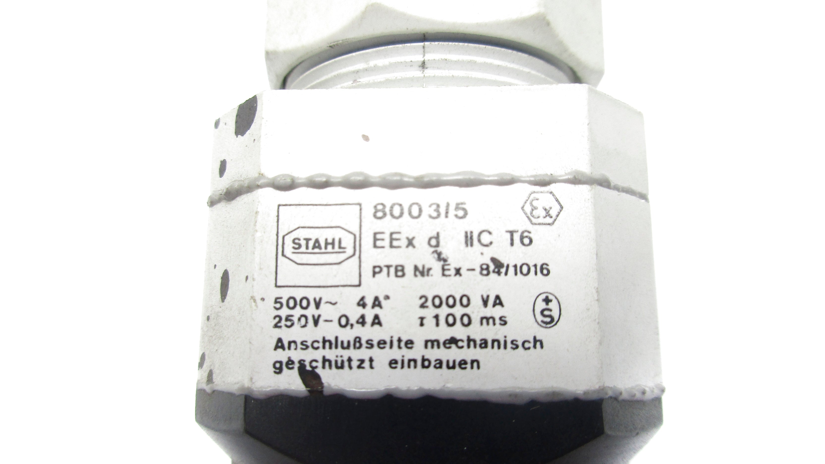 STAHL 8003/5 (AS PICTURED) UNMP