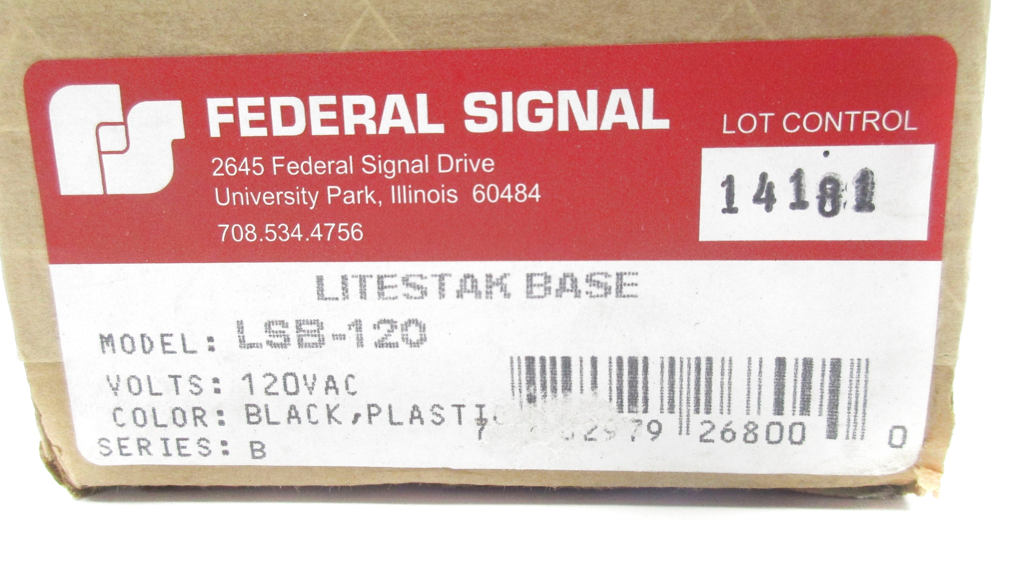 INDUSTRIAL SPARE PART LSB-120 SER. B 120VAC NSFS