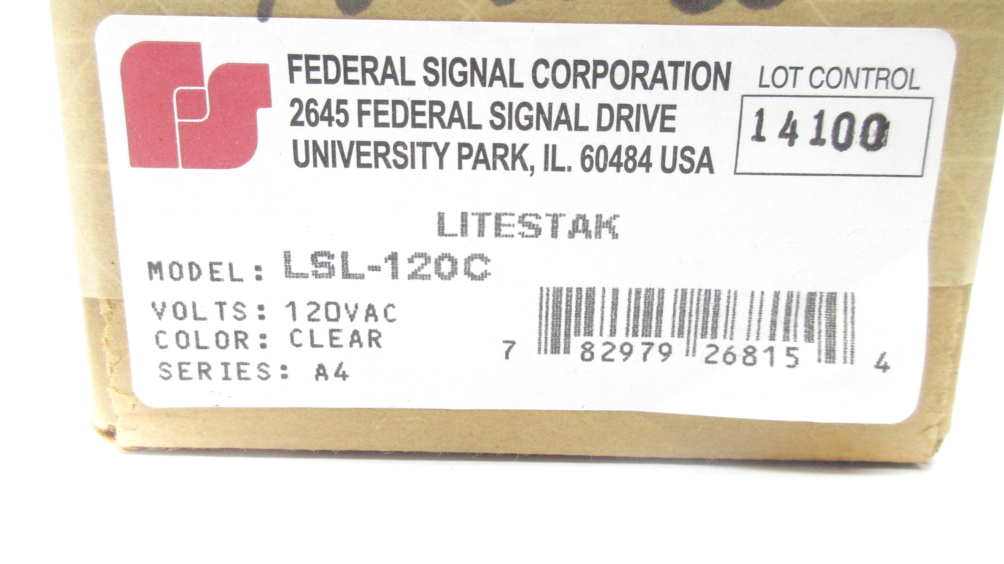 INDUSTRIAL SPARE PART LSL-120C SER. A4 NSFS