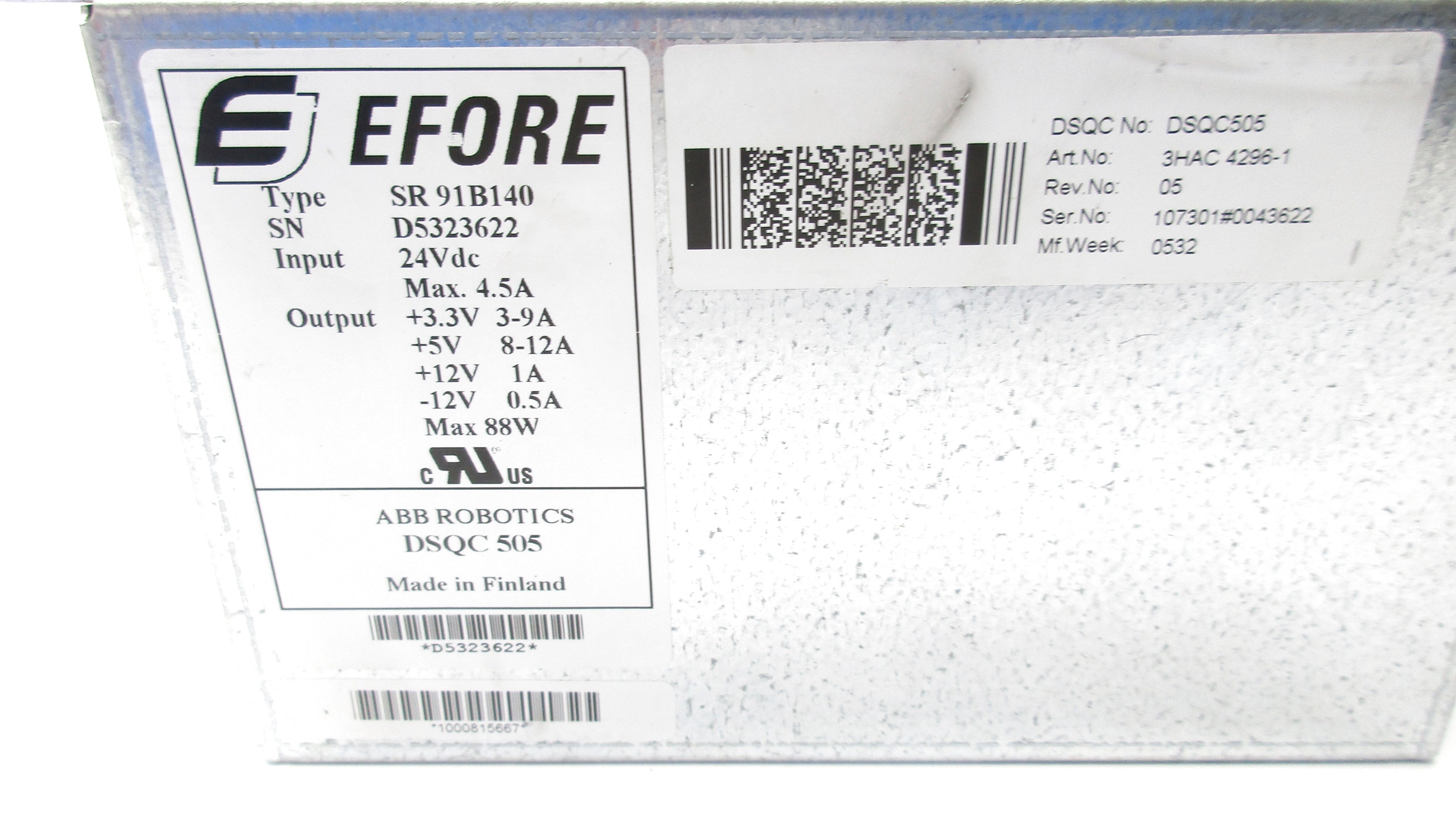EFORE 3HAC4296-1 DSQC505 NSNP
