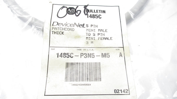 ALLEN BRADLEY 1485C-P3N5-M5 SER. A NSMP