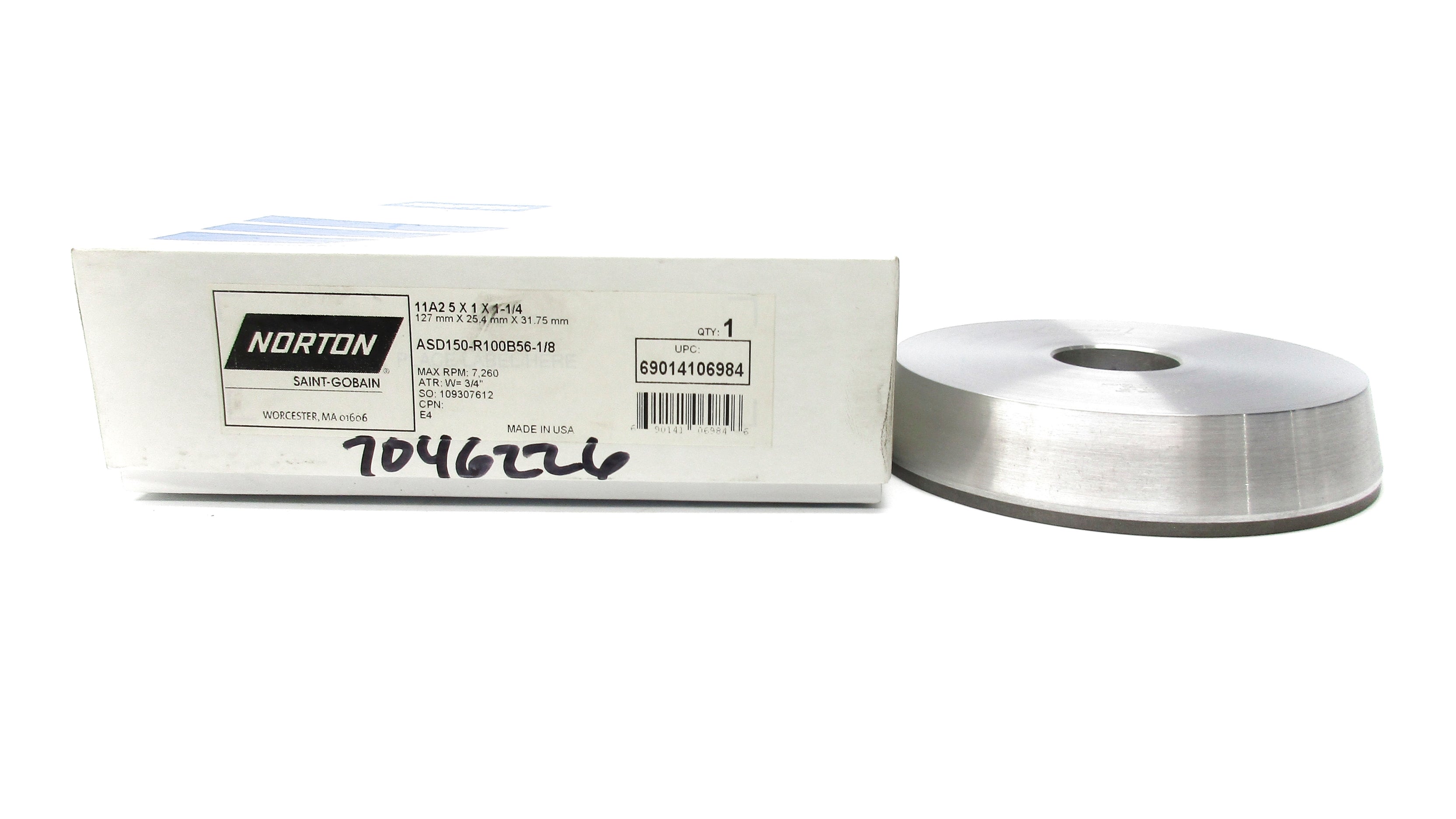 NORTON ASD150-R100B56-1/8 NSMP