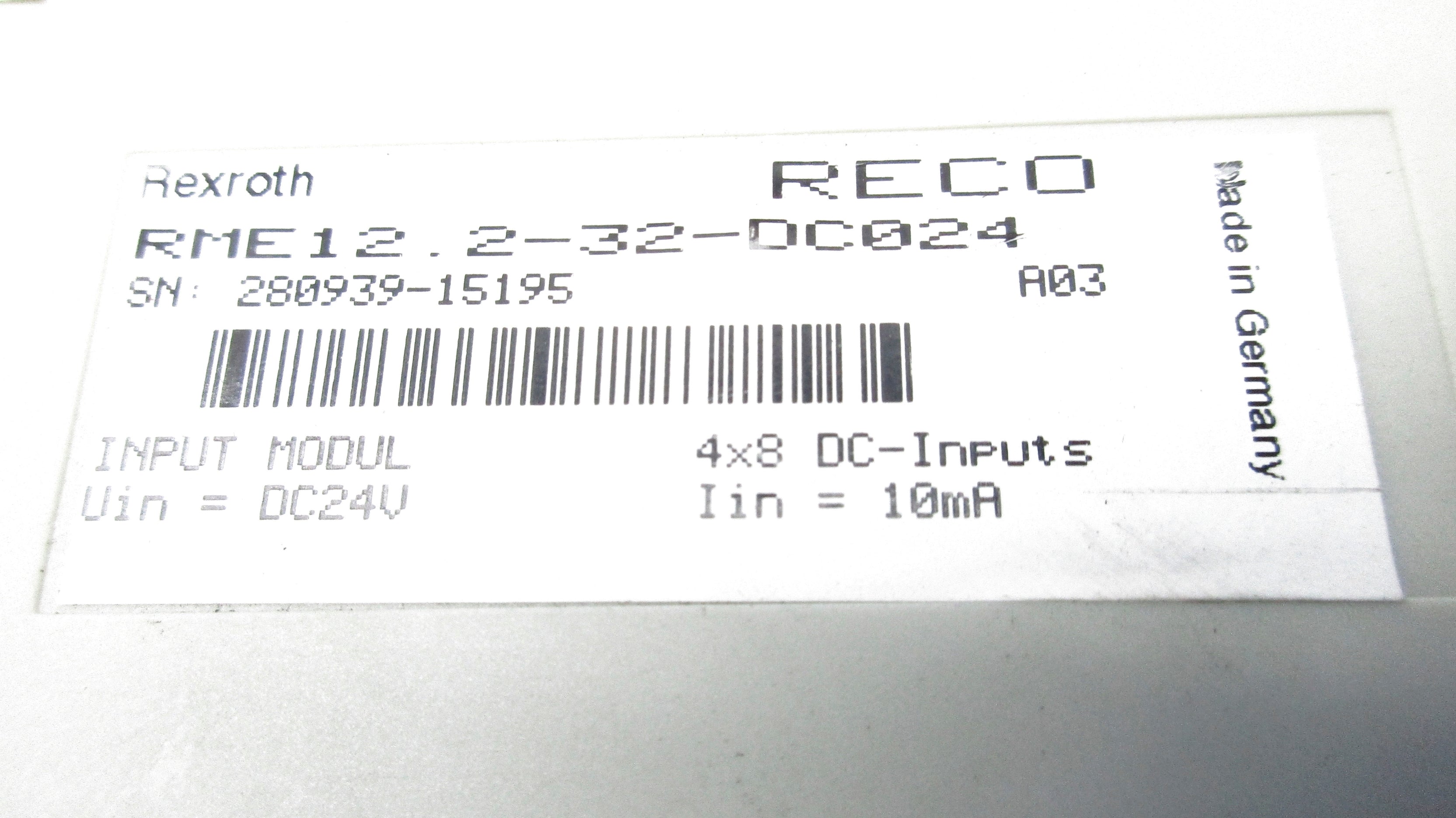 REXROTH RME12.2-32-DC024 NSNP