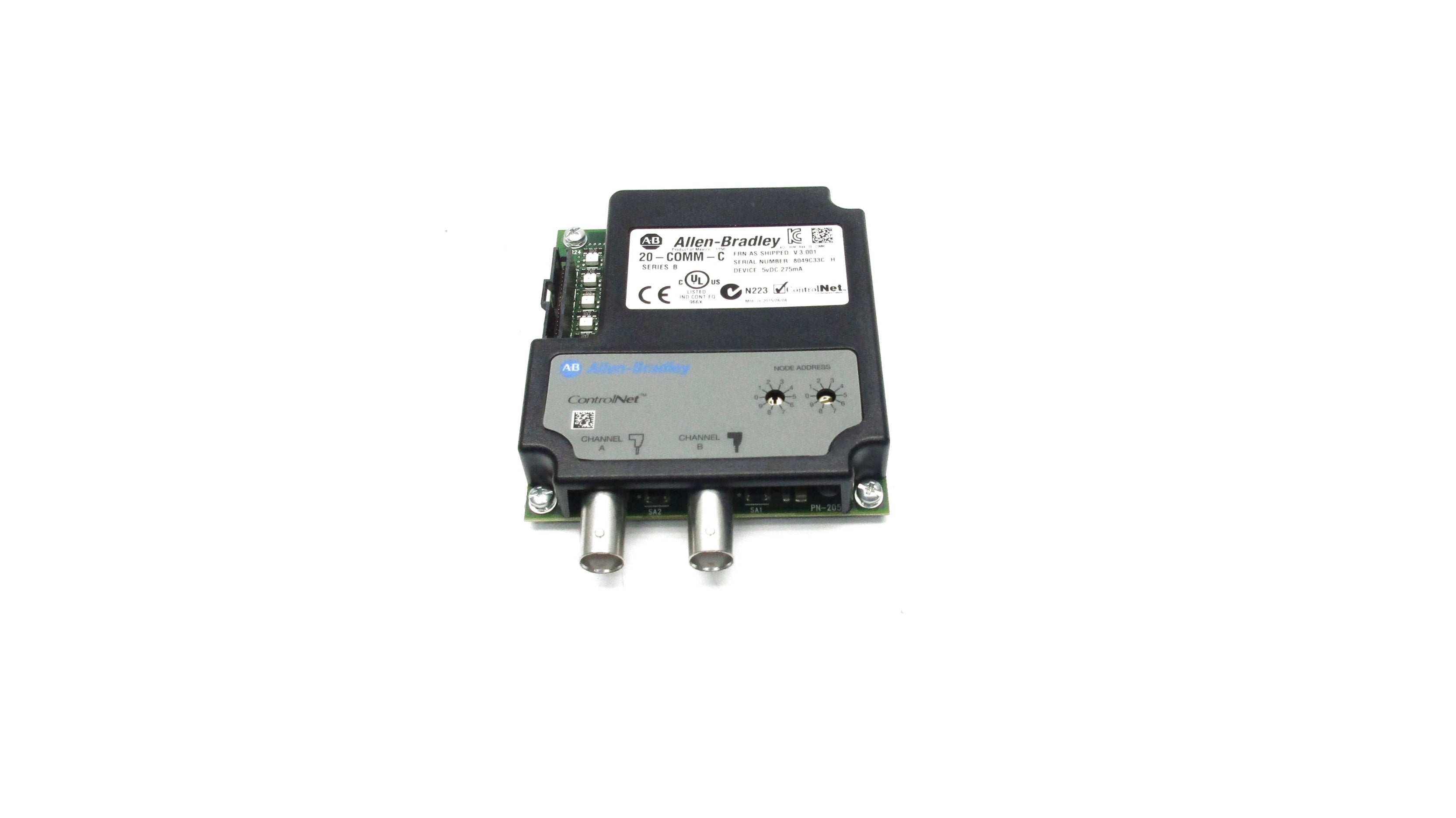 ALLEN BRADLEY 20-COMM-C SER. B 5VDC F/W V3.001 NSNP